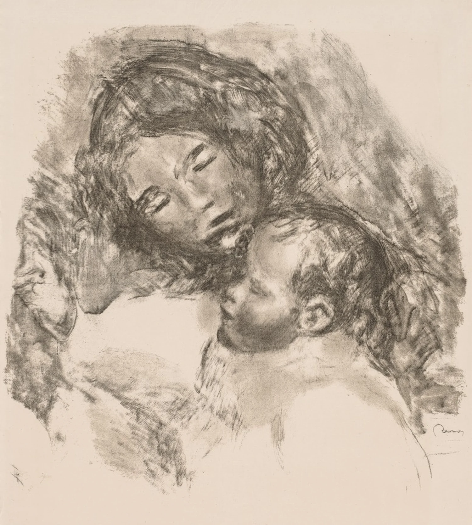 Motherhood, Pierre-Auguste Renoir
