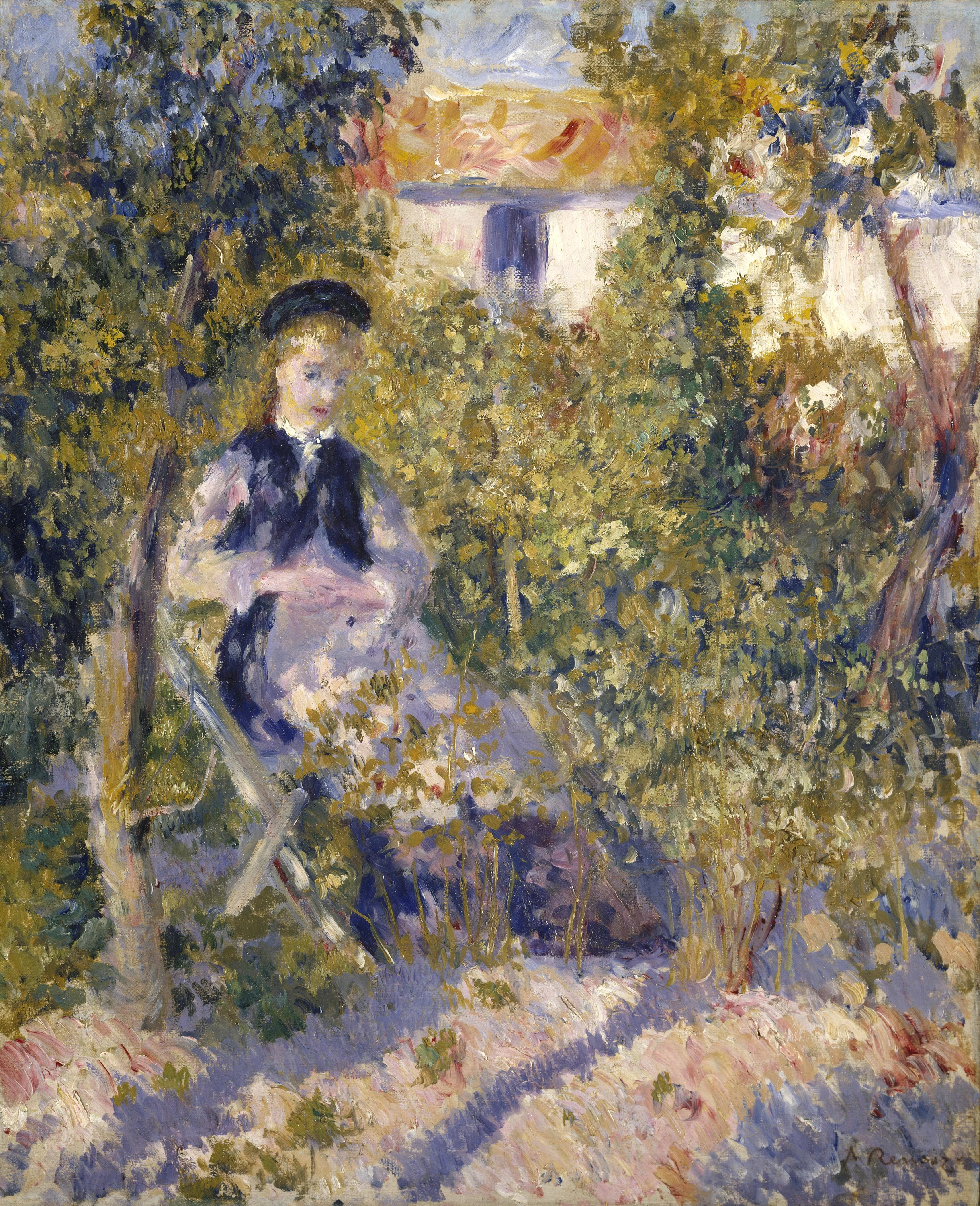 Nini au jardin, Pierre-Auguste Renoir