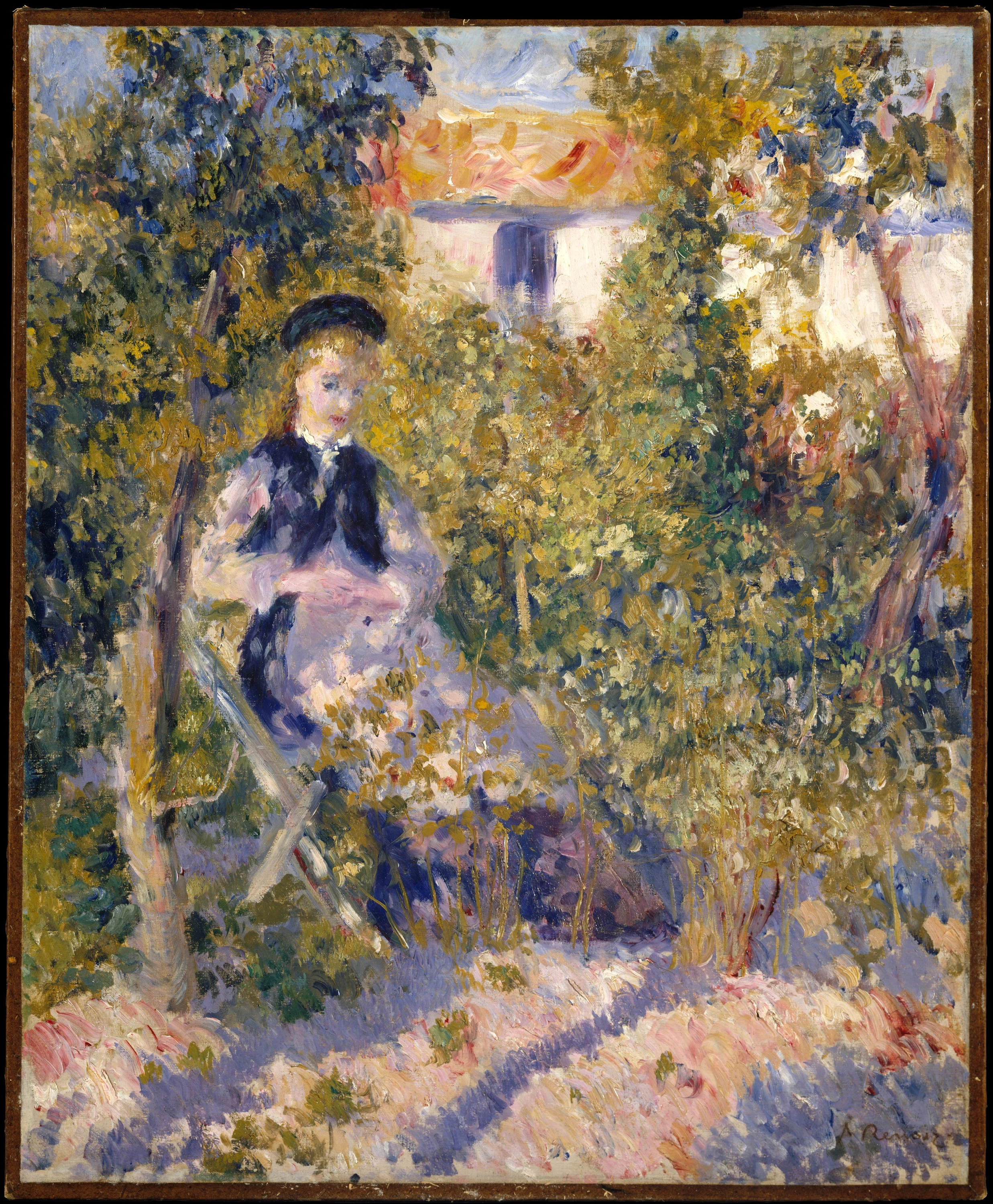 Nini in the Garden (Nini Lopez), Pierre-Auguste Renoir
