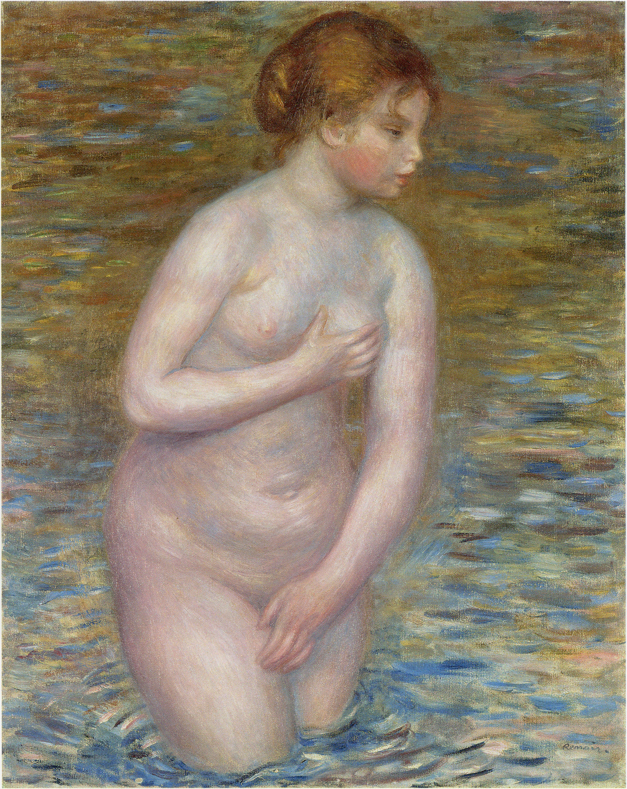 Nu dans l'eau, Pierre-Auguste Renoir