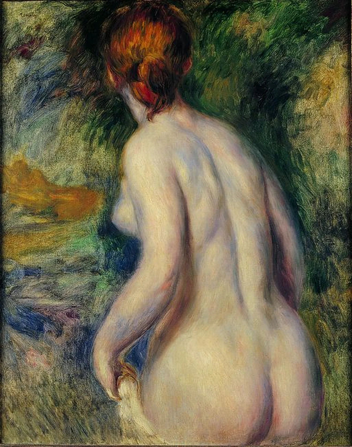 Nude Seen from the Back, Pierre-Auguste Renoir