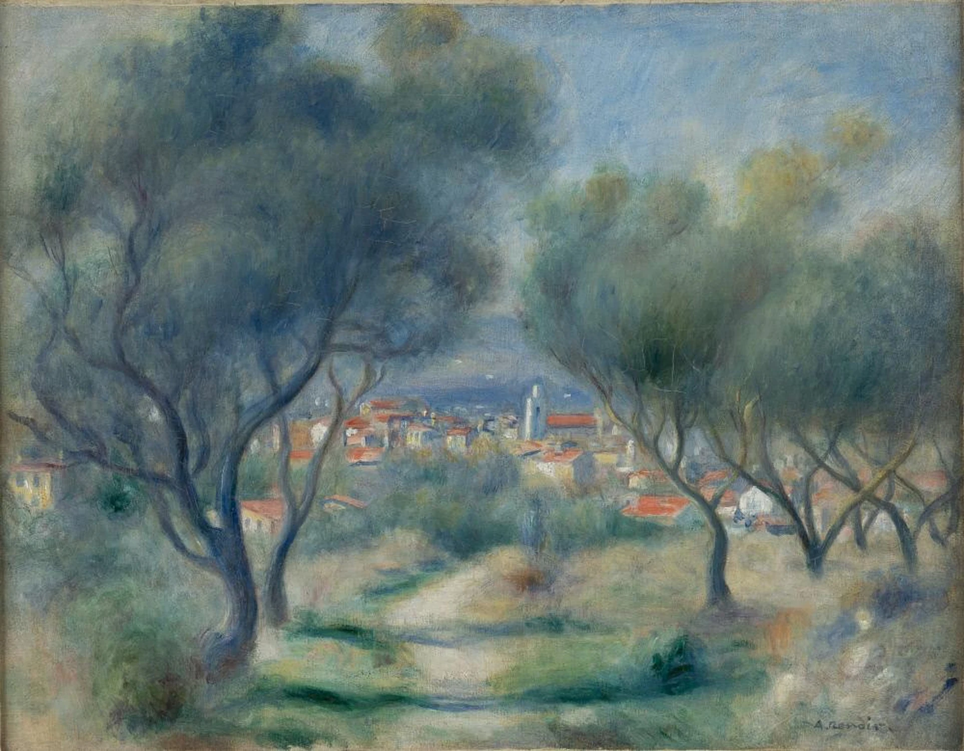 Paysage, Pierre-Auguste Renoir