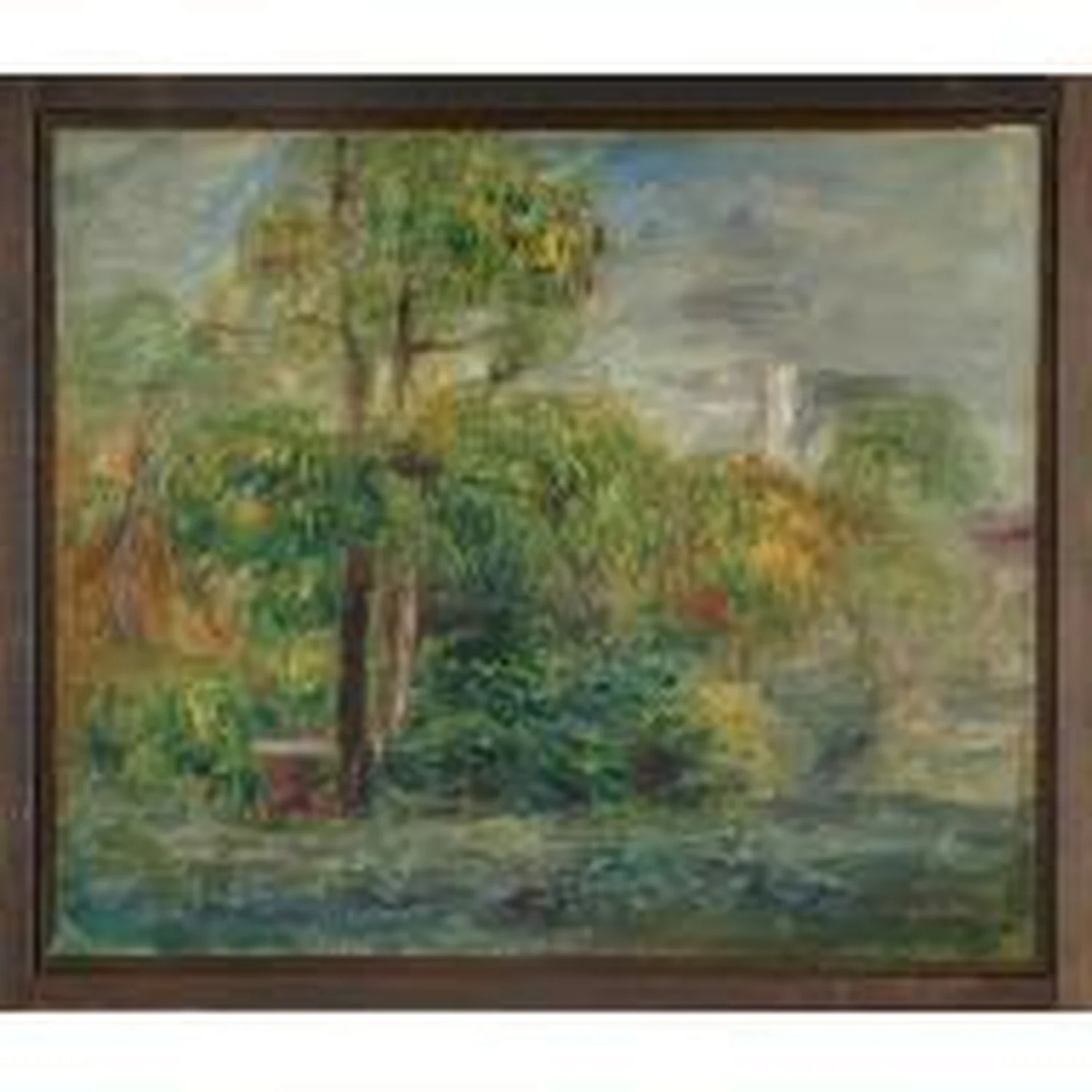 Paysage à Cagnes, Pierre-Auguste Renoir