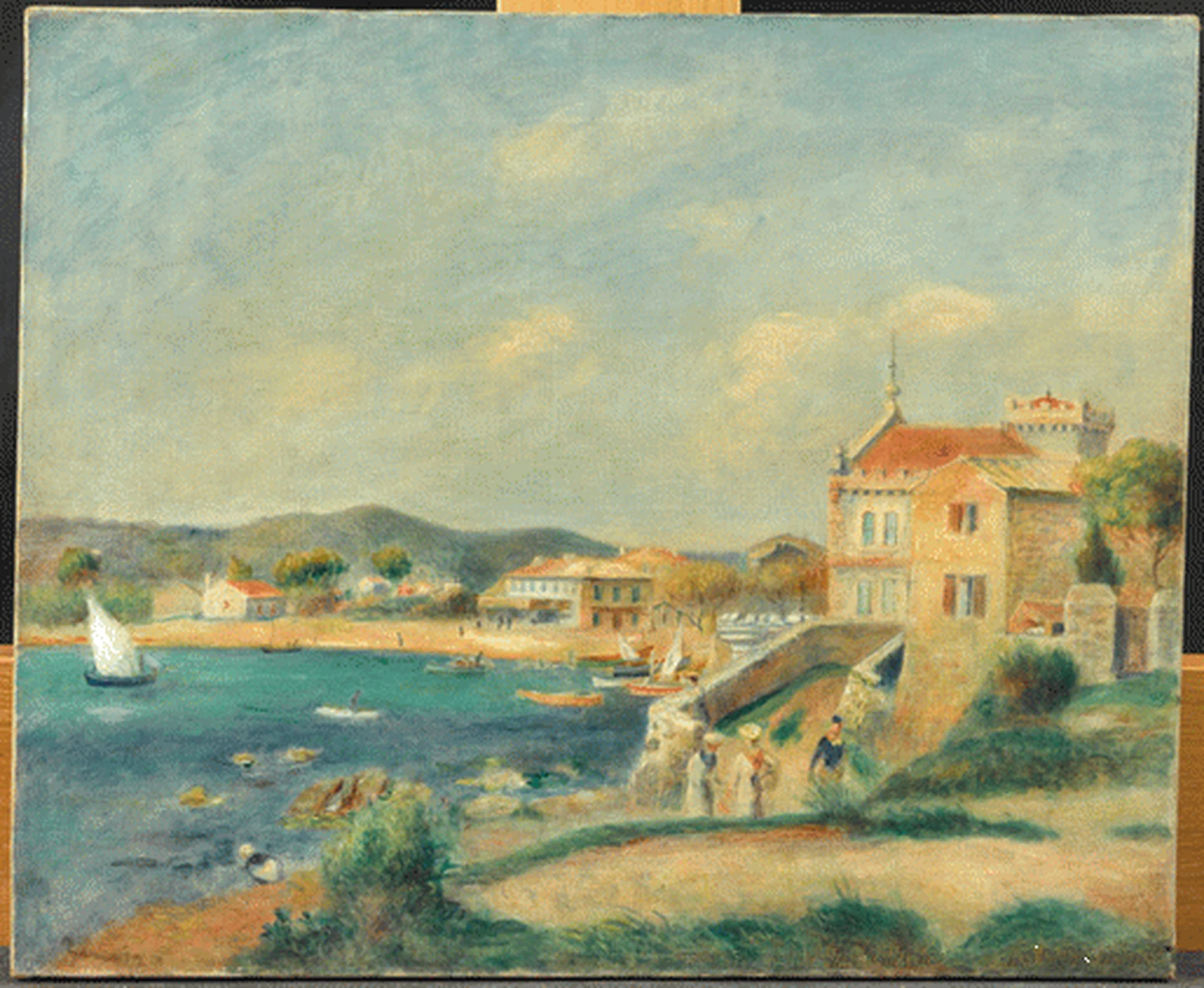 Petit port, Pierre-Auguste Renoir