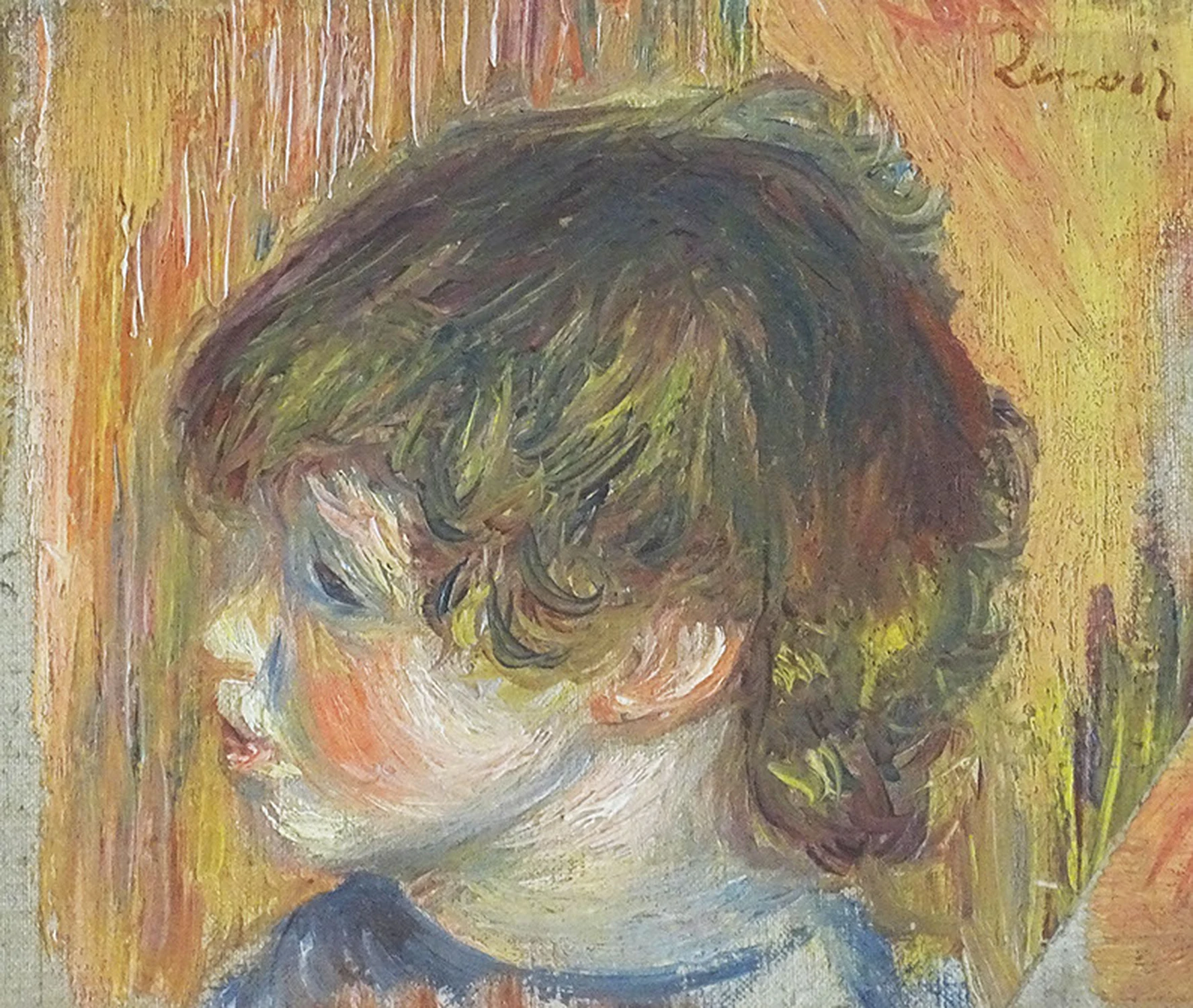 Portrait de Pierre Renoir, Pierre-Auguste Renoir