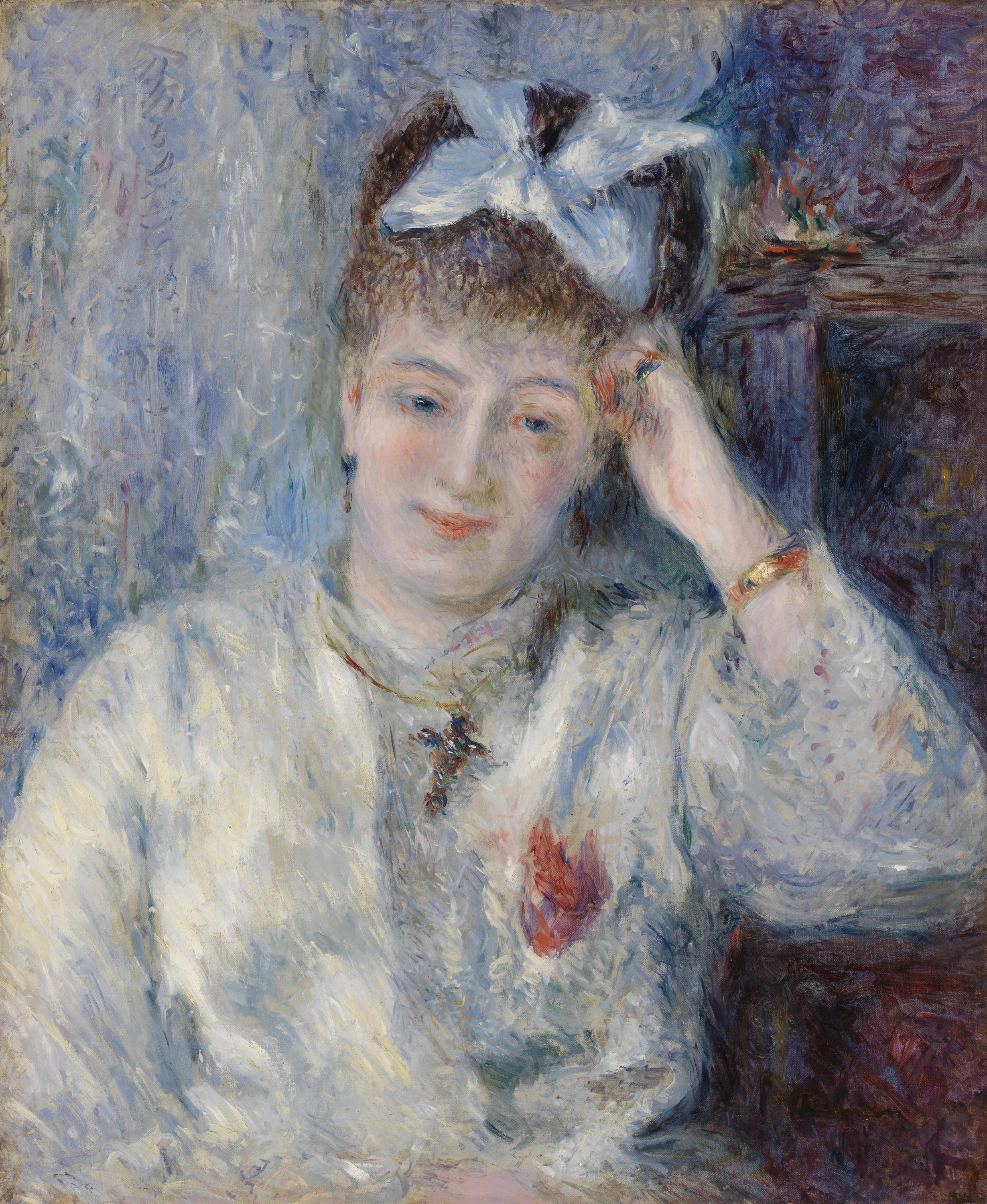 Portrait of Mademoiselle Marie Murer (Portrait de Mademoiselle Marie Murer), Pierre-Auguste Renoir