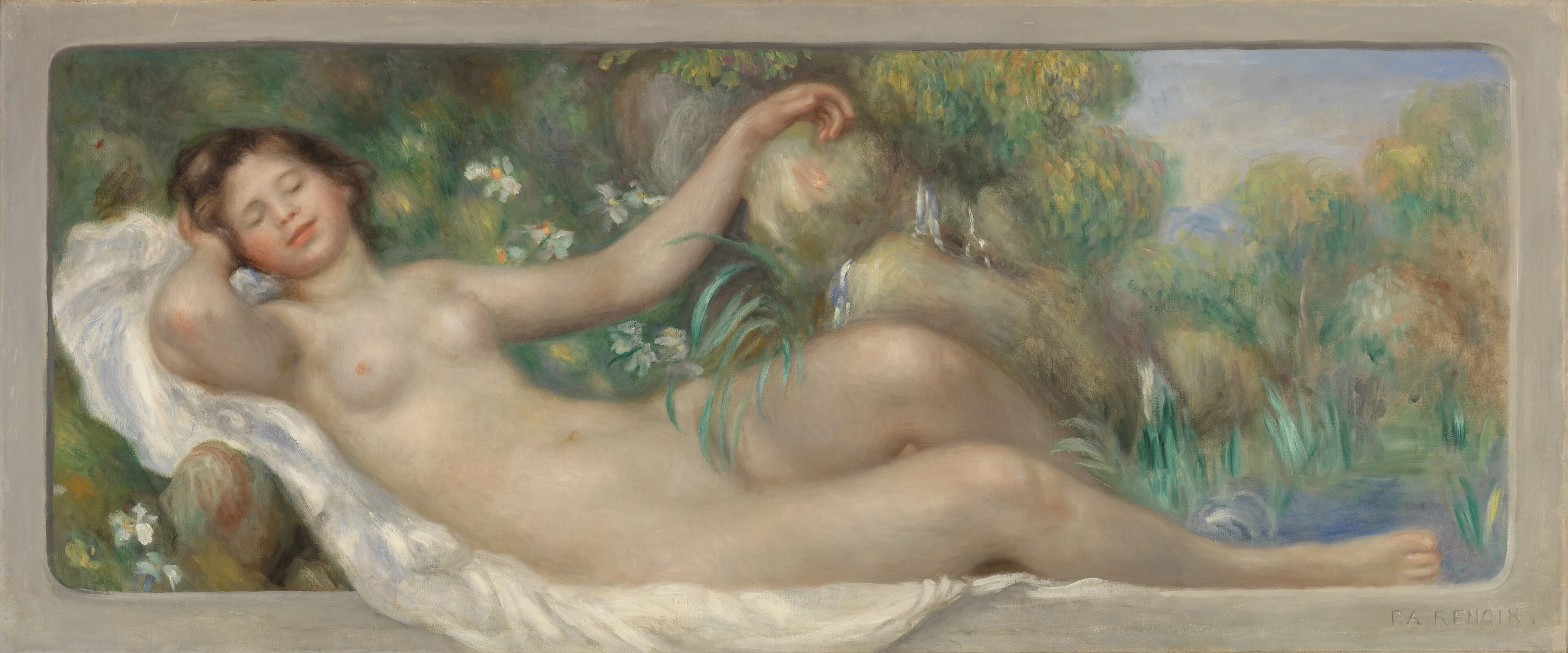Reclining Nude (La Source), Pierre-Auguste Renoir
