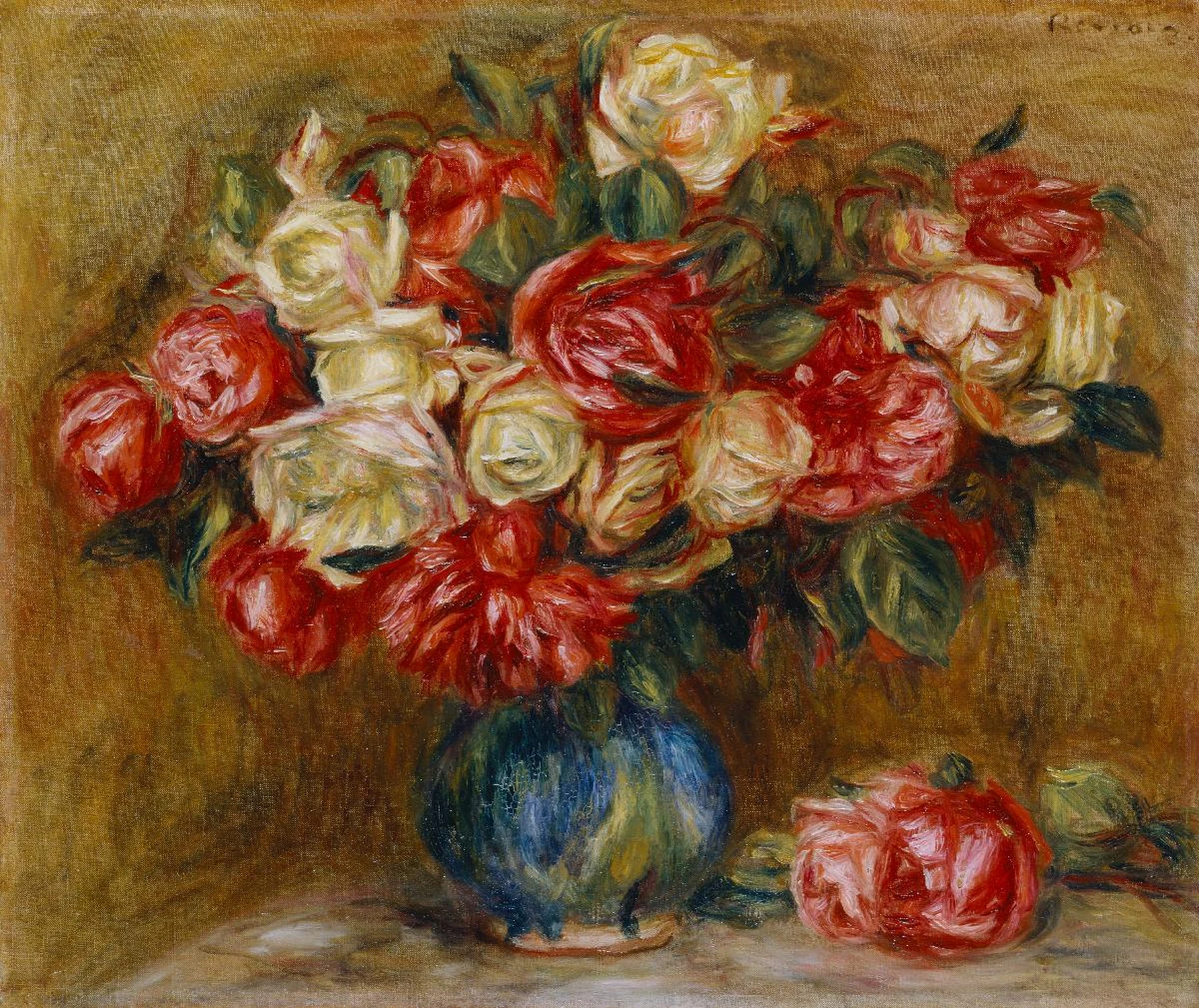 Roses, Pierre-Auguste Renoir