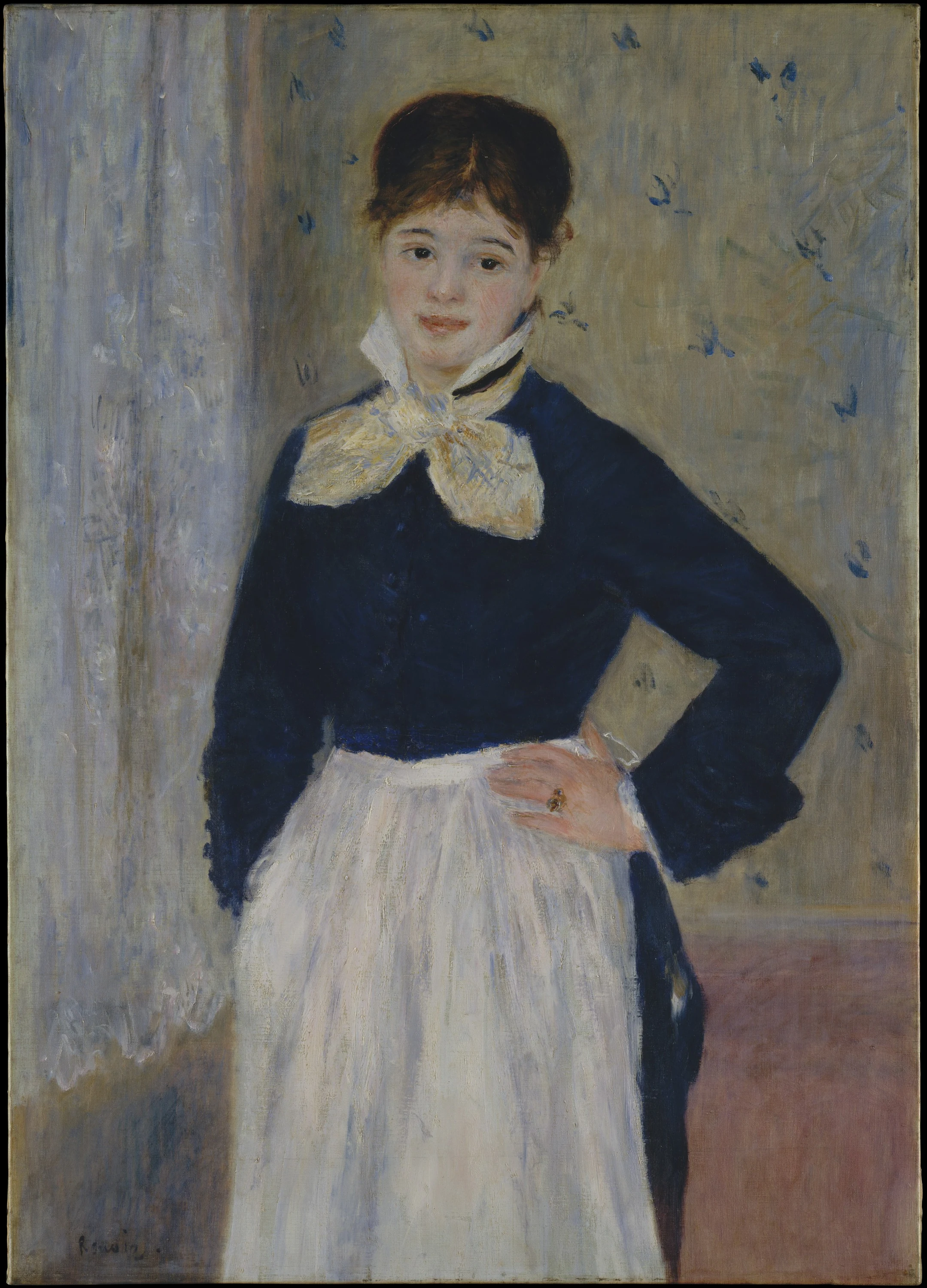 Serveuse au restaurant Duval, Pierre-Auguste Renoir