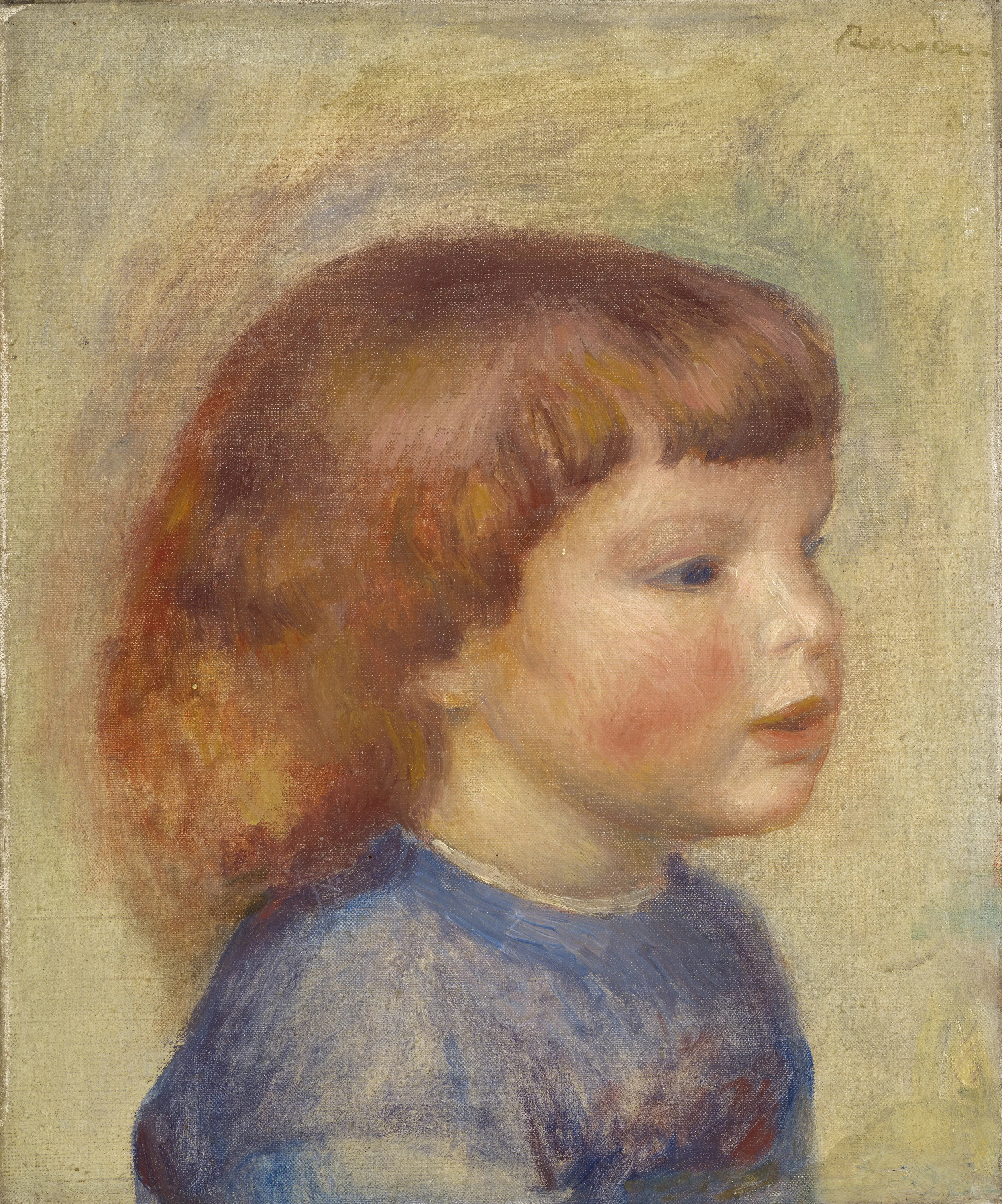 Tête d'enfant, Pierre-Auguste Renoir