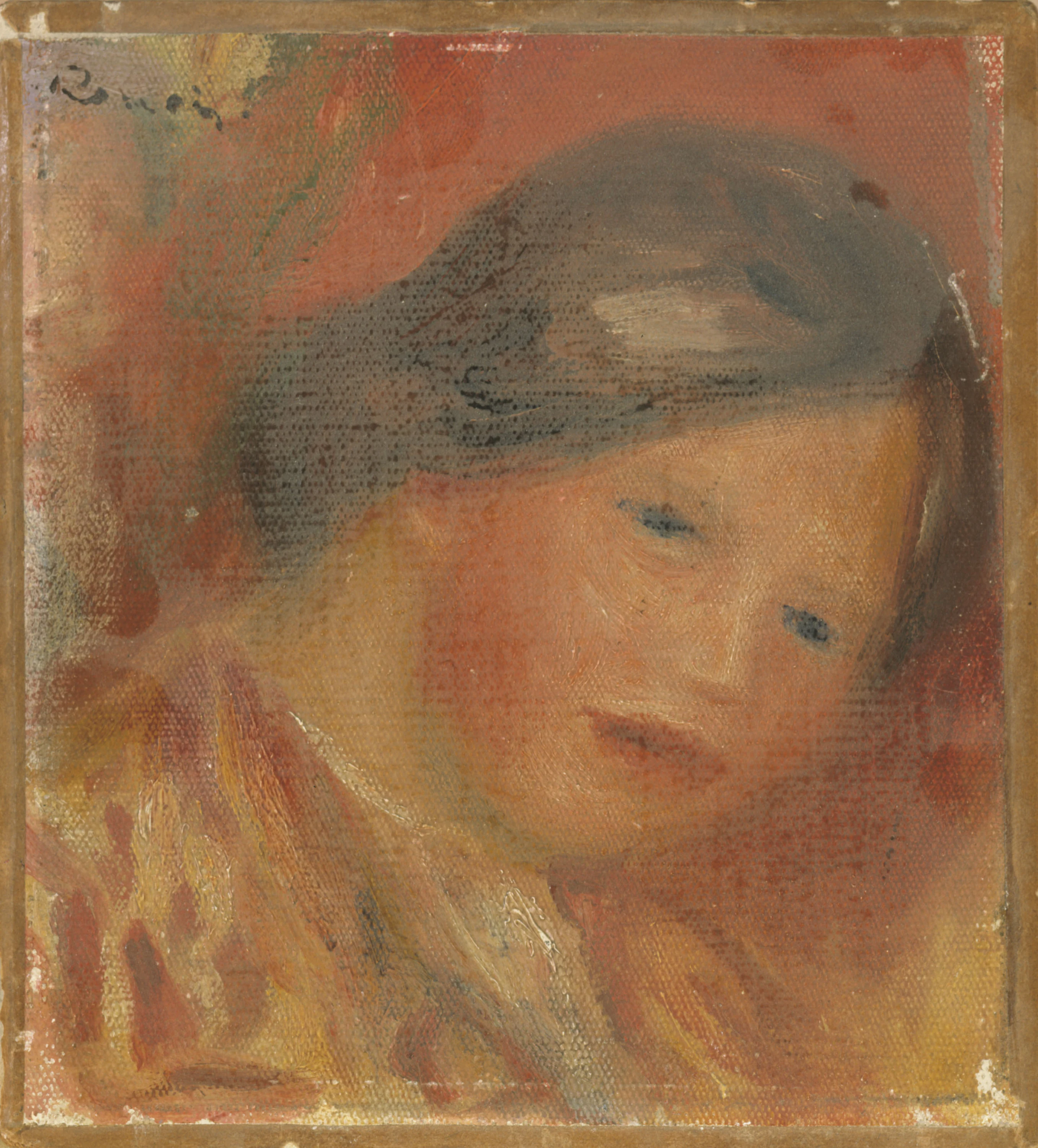 Tête de femme, Pierre-Auguste Renoir