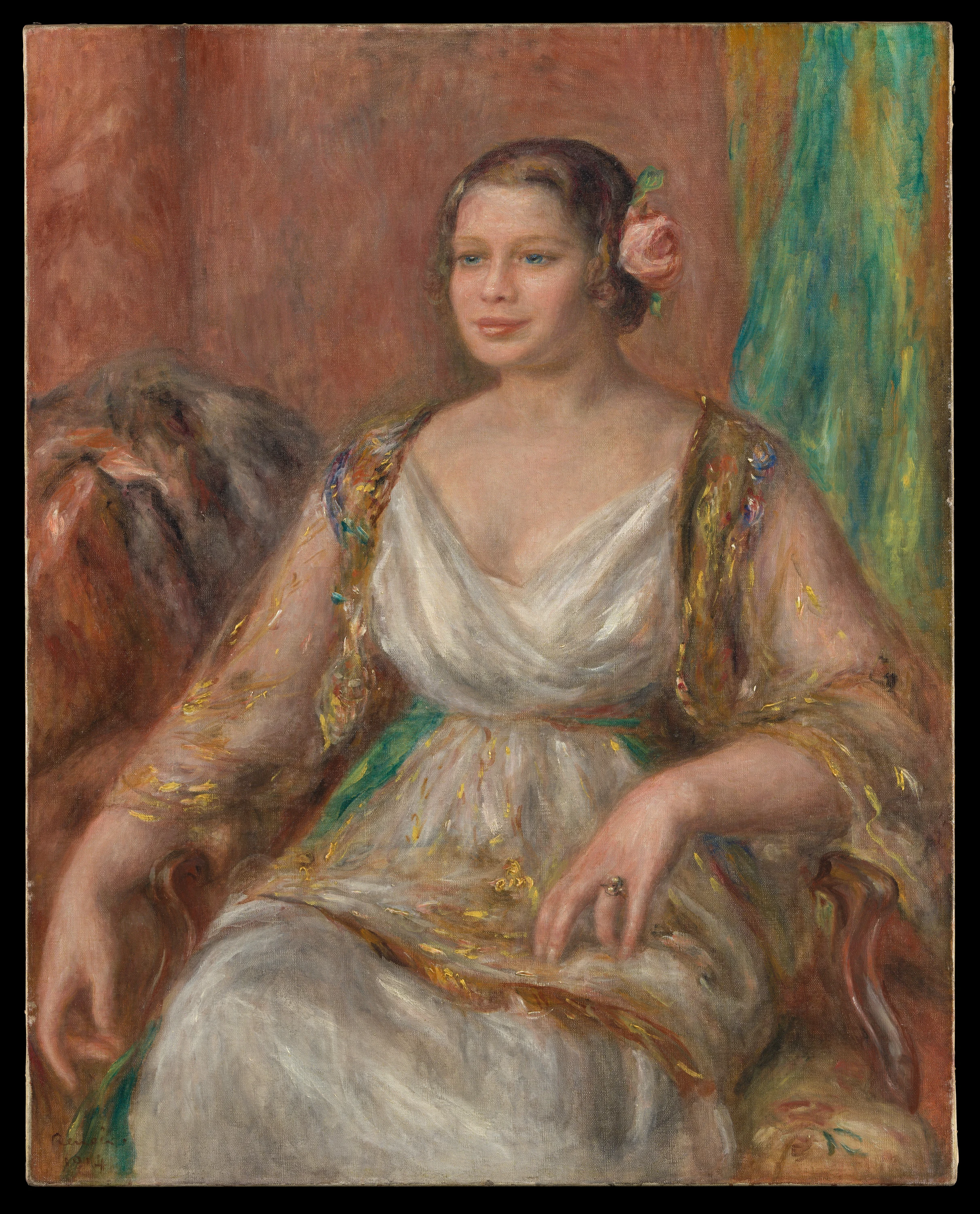 Tilla Durieux (Ottilie Godeffroy, 1880–1971), Pierre-Auguste Renoir