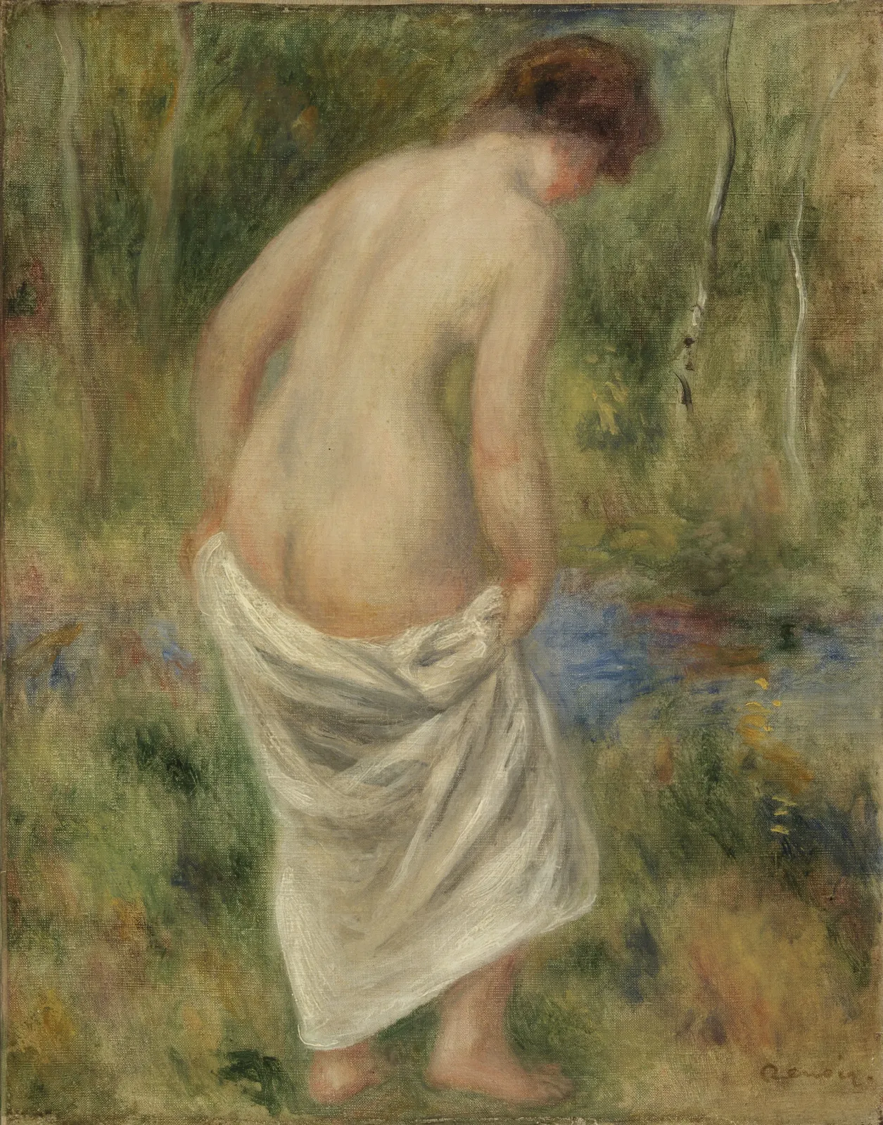 After the Bath (Après le bain), Pierre-Auguste Renoir