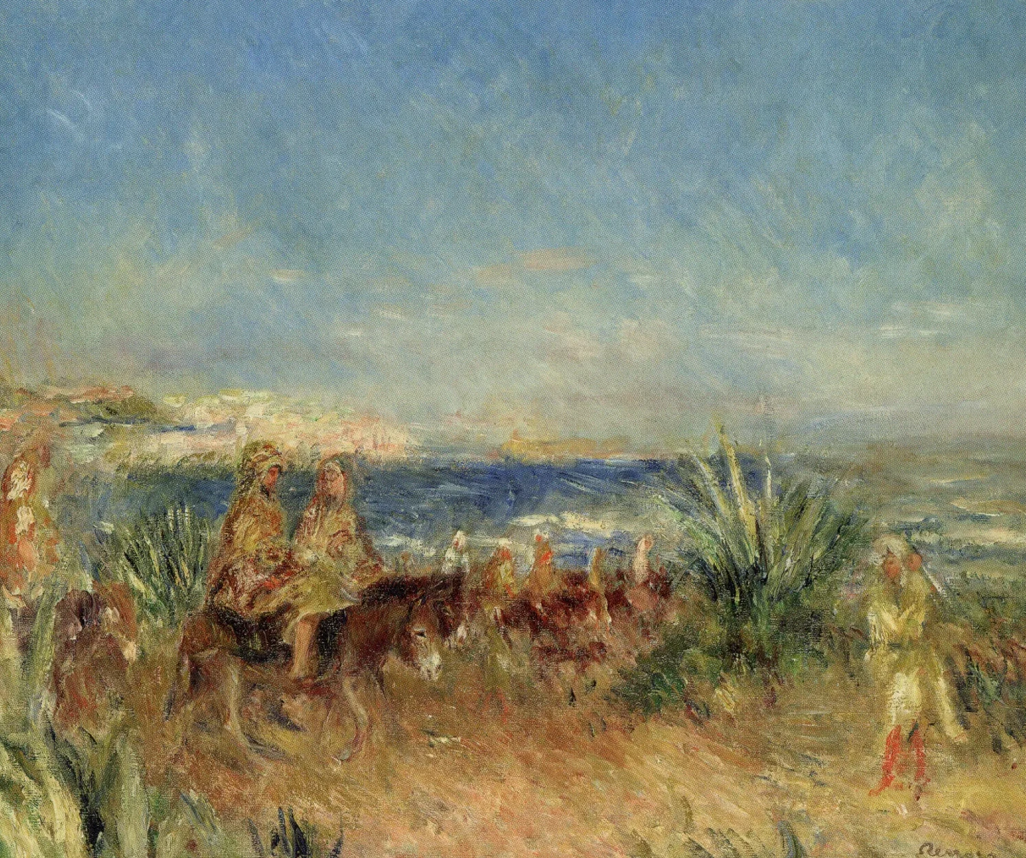 Arabes sur des ânes, Pierre-Auguste Renoir