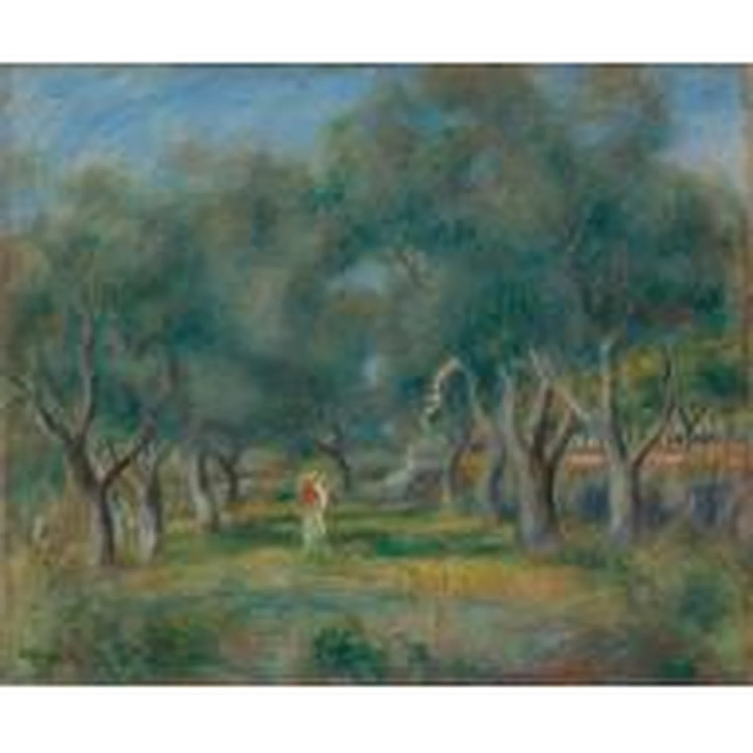 Avenue des oliviers, Pierre-Auguste Renoir