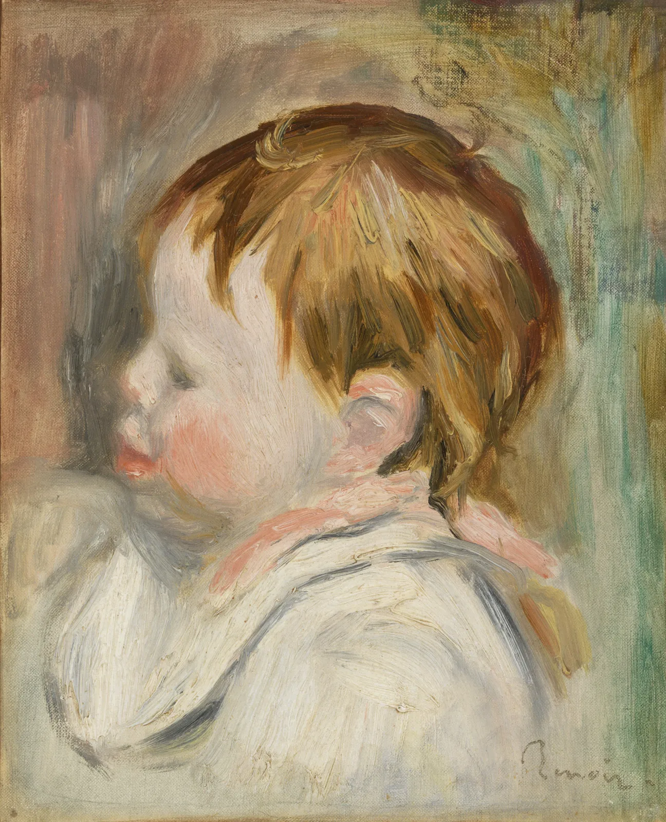 Baby's Head (Tête d'enfant, profil à gauche), Pierre-Auguste Renoir