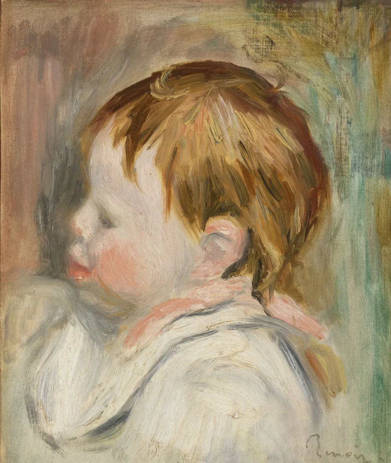 Baby's Head (Tête d'enfant, profil à gauche), Pierre-Auguste Renoir