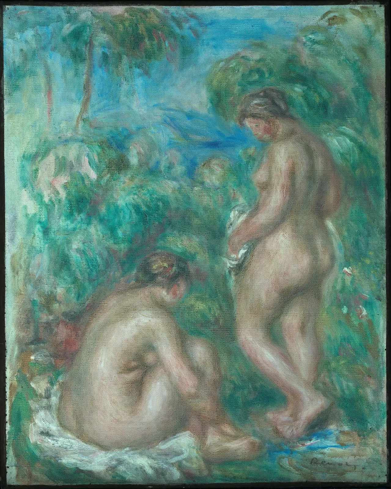 Badende kvinner, Pierre-Auguste Renoir
