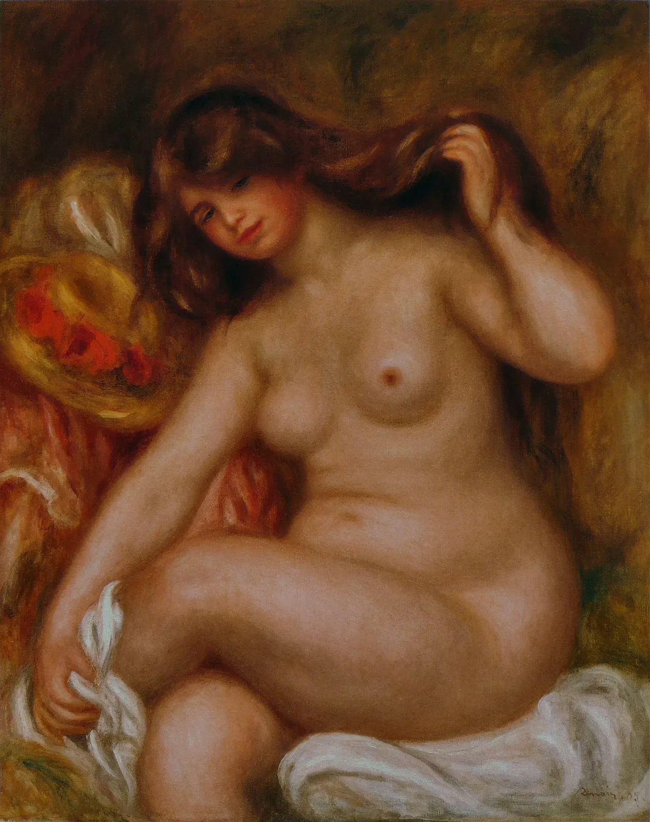 Baigneuse, Pierre-Auguste Renoir