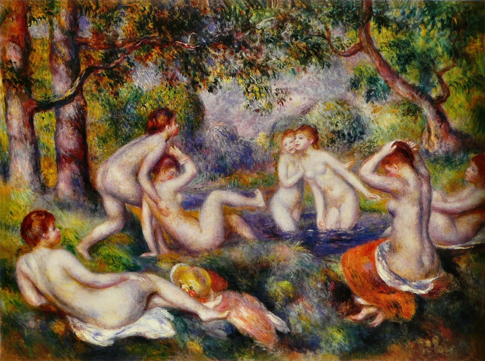 Baigneuses dans la forêt, Pierre-Auguste Renoir