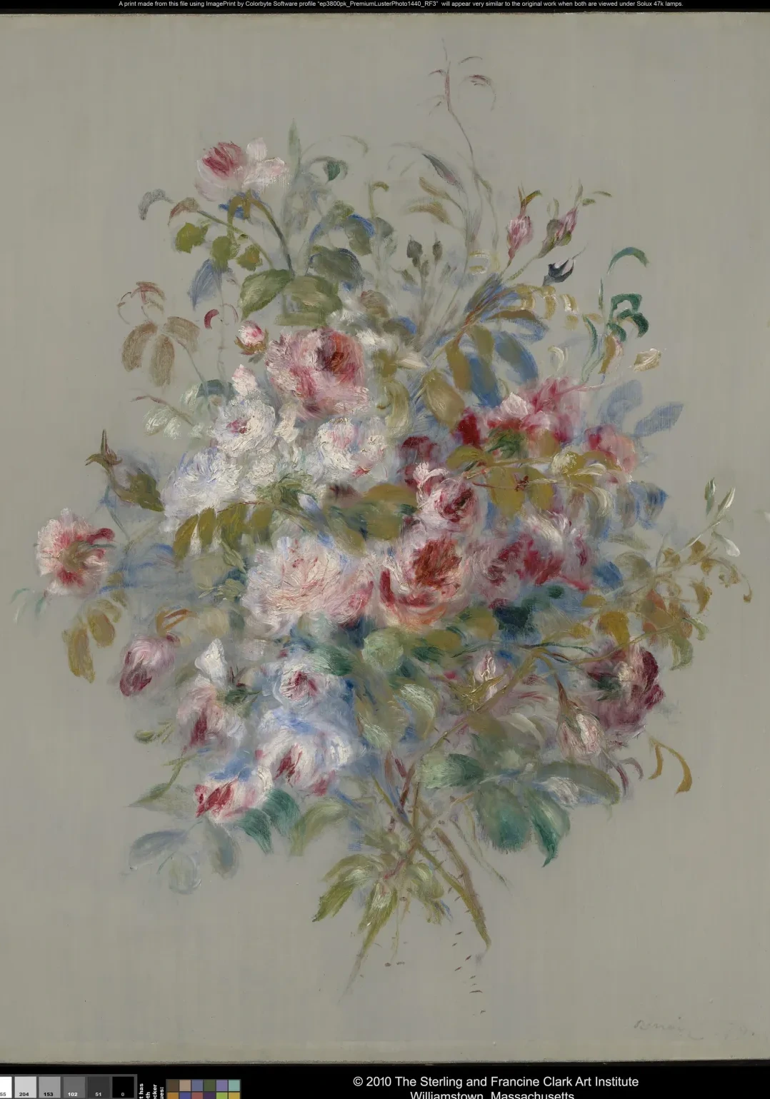 Bouquet de roses, Pierre-Auguste Renoir