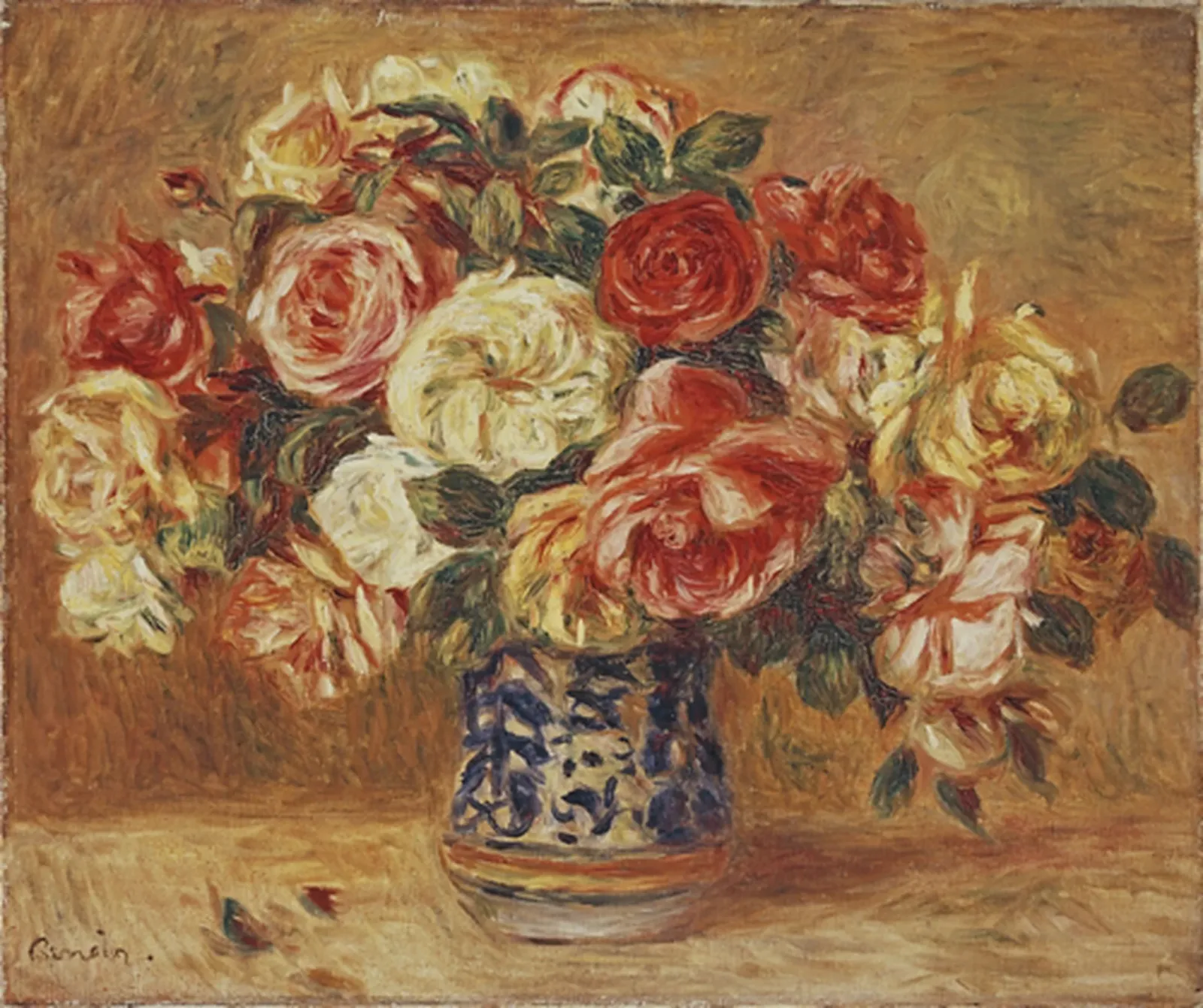 Bouquet de roses, Pierre-Auguste Renoir