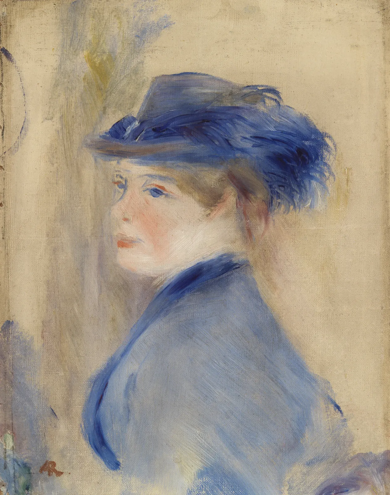 Bust of a Woman (Buste de femme), Pierre-Auguste Renoir
