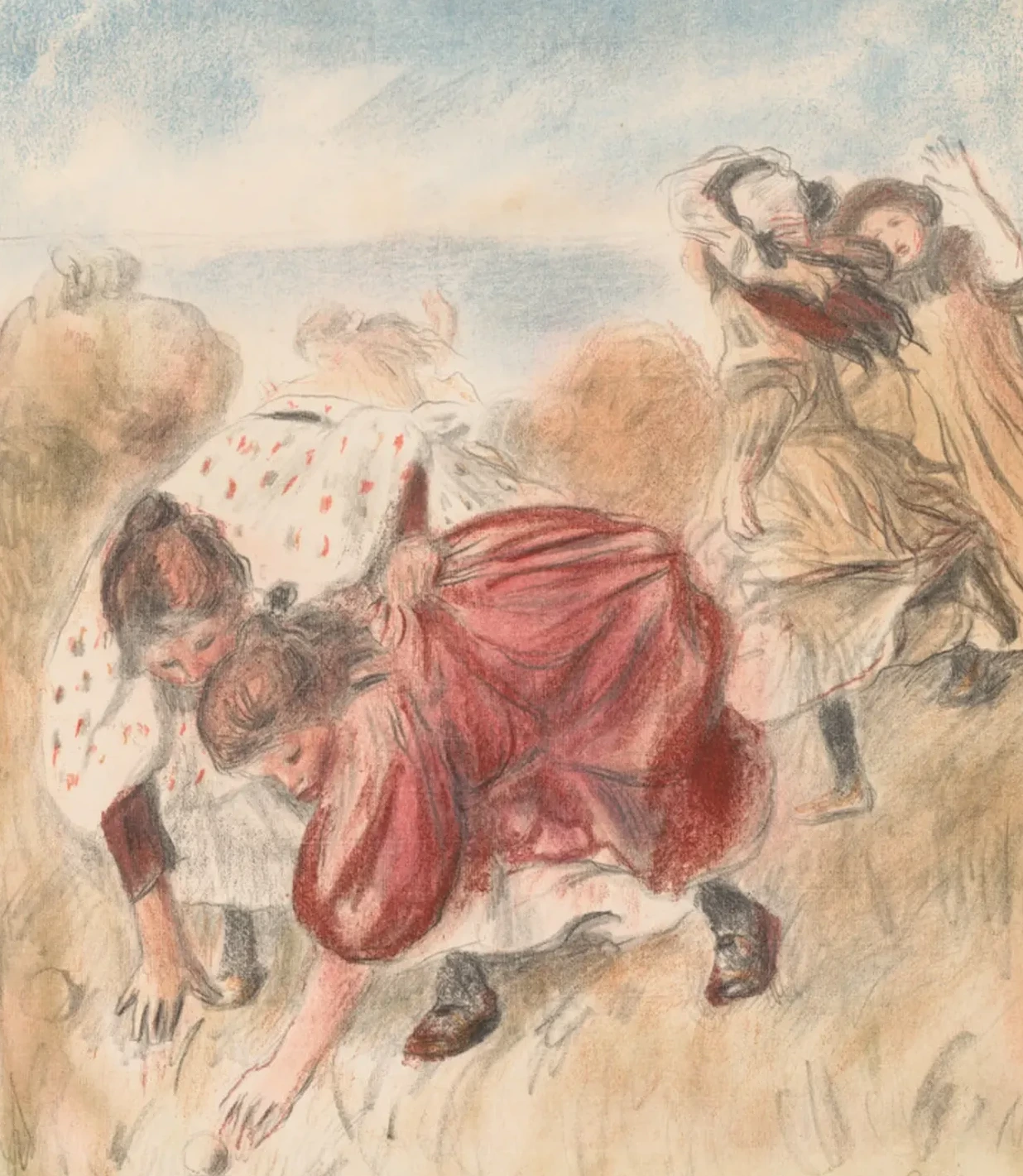 Enfants jouant à la balle, Pierre-Auguste Renoir