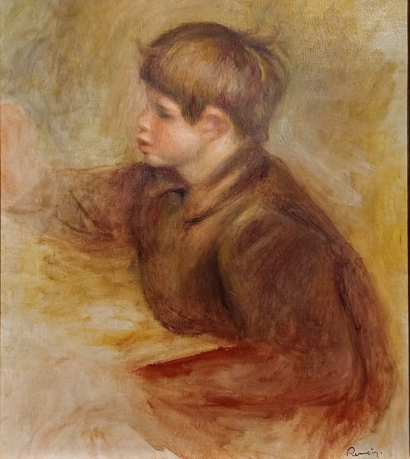 Claude Renoir peintre, Pierre-Auguste Renoir