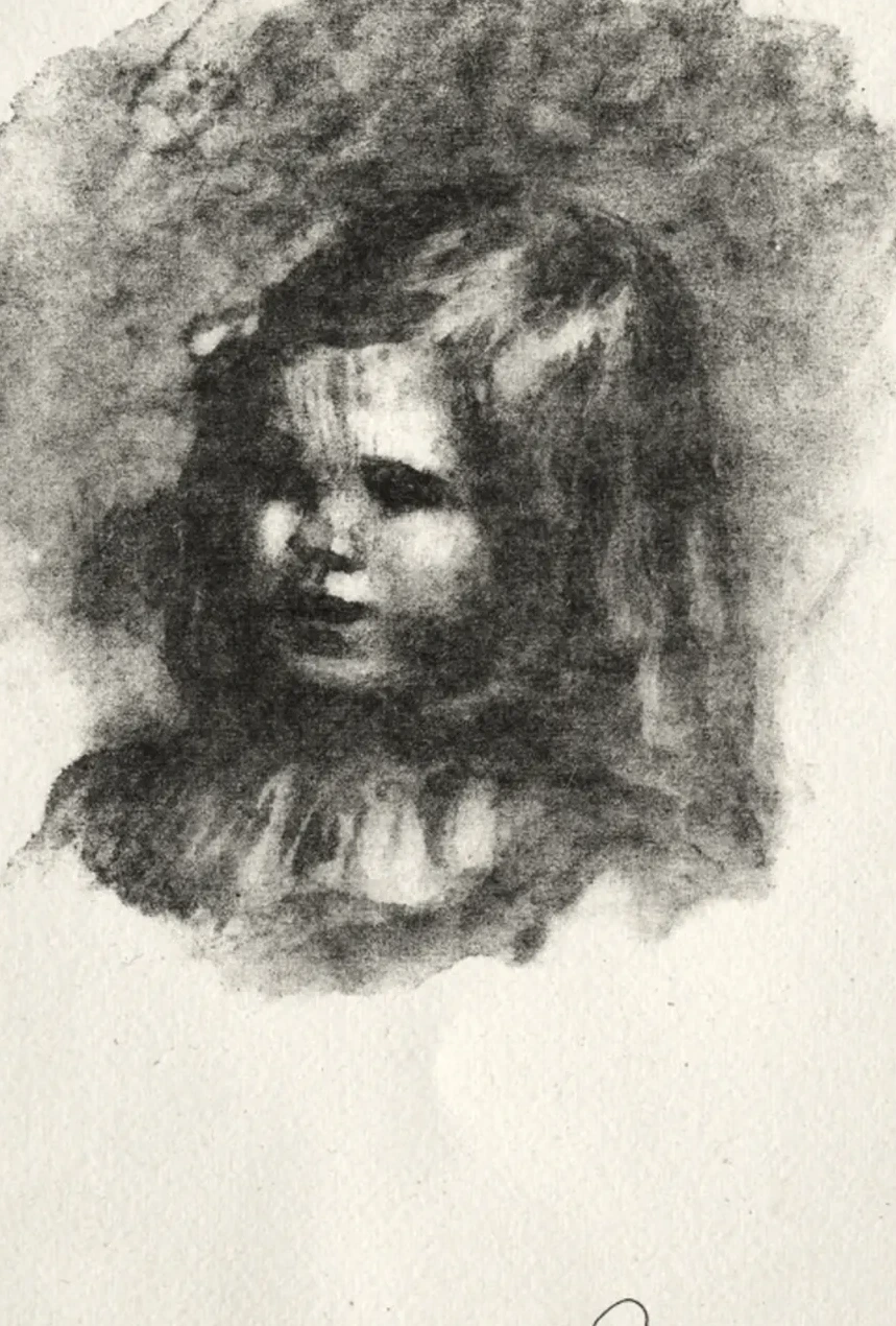 Claude Renoir, Turned to the Left, Pierre-Auguste Renoir