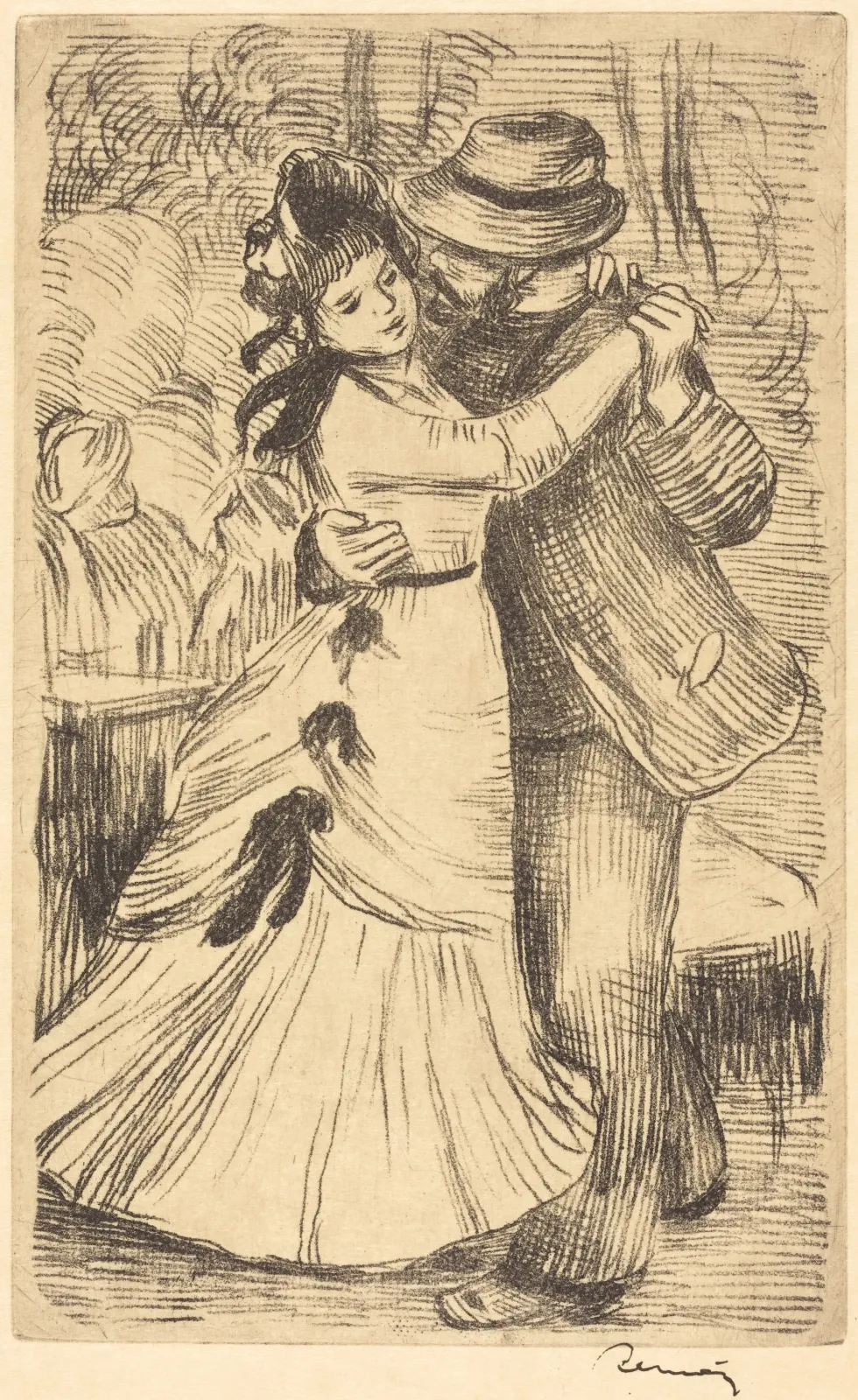Dance in the Country (La danse à la campagne), Pierre-Auguste Renoir