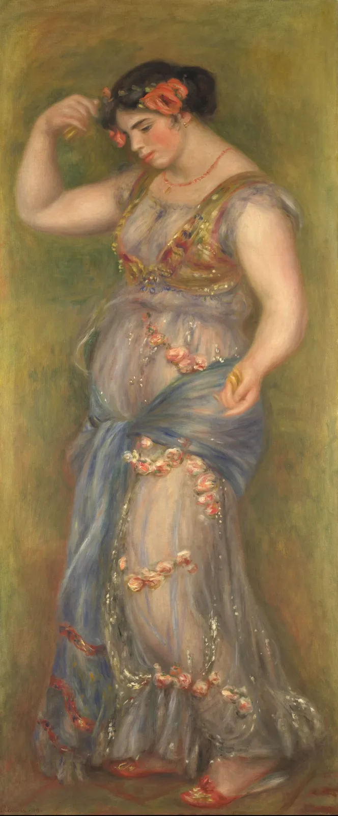Dancing Girl with Castanets, Pierre-Auguste Renoir