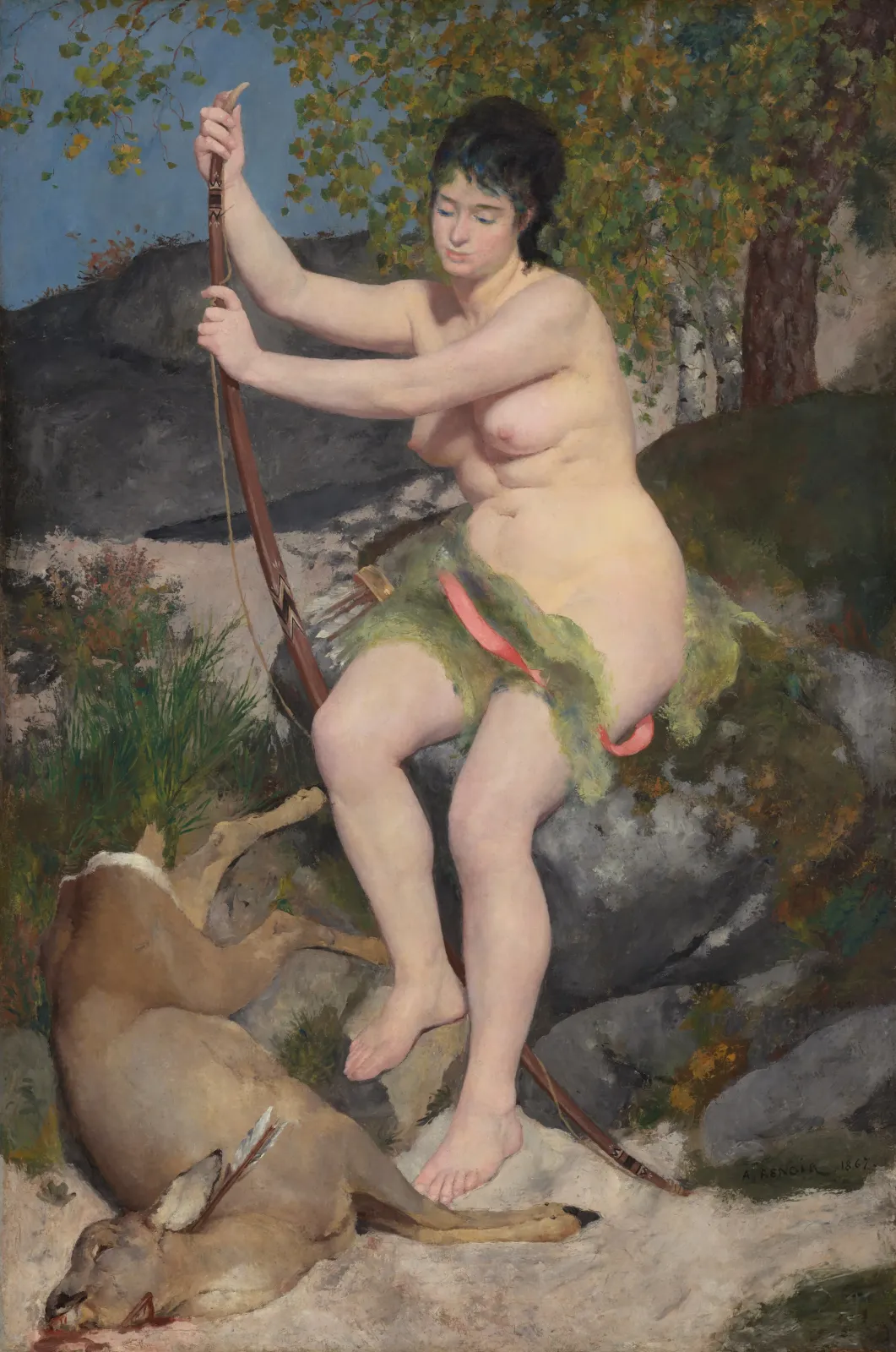 Diana, Pierre-Auguste Renoir