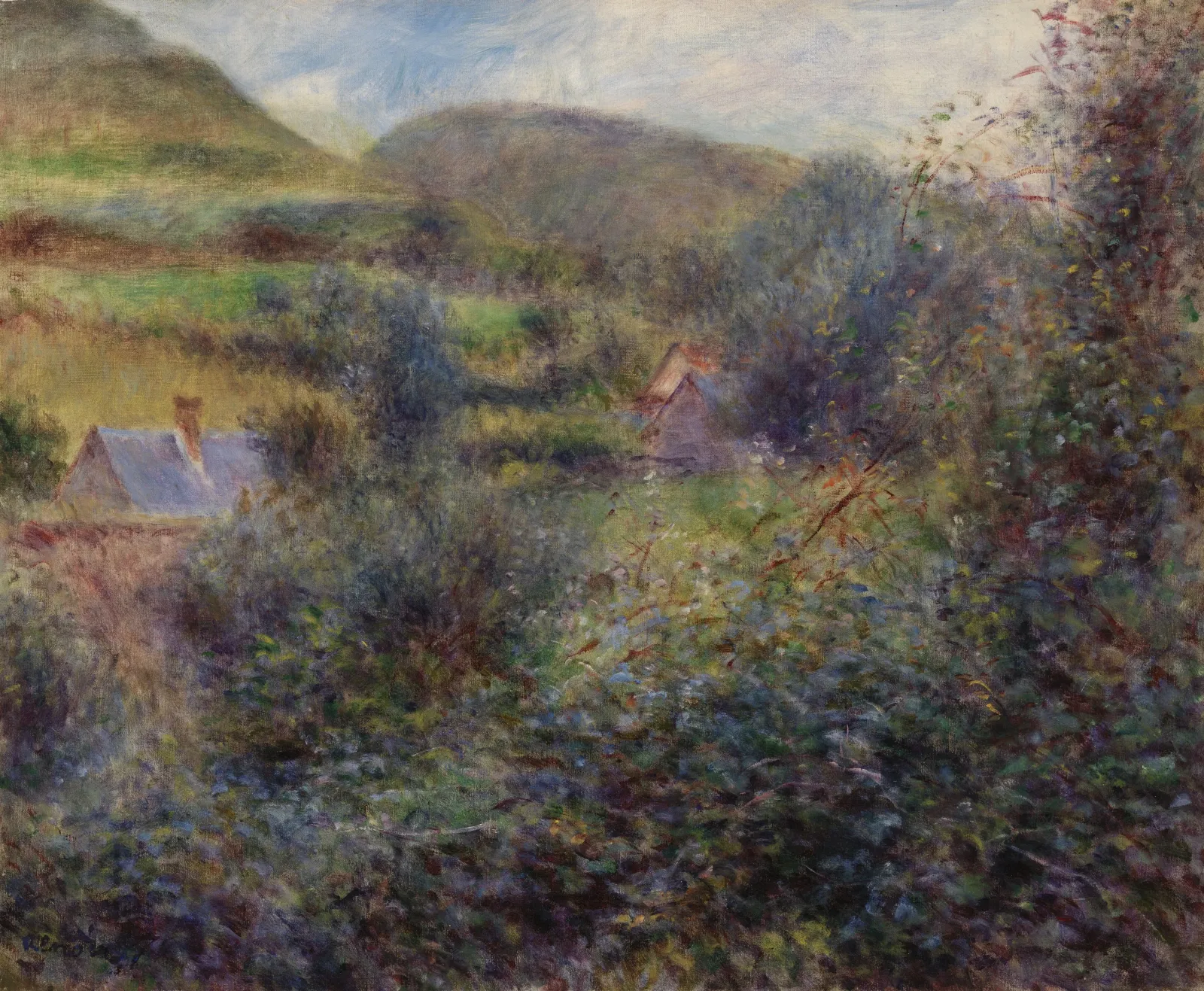 Environs of Berneval, Pierre-Auguste Renoir