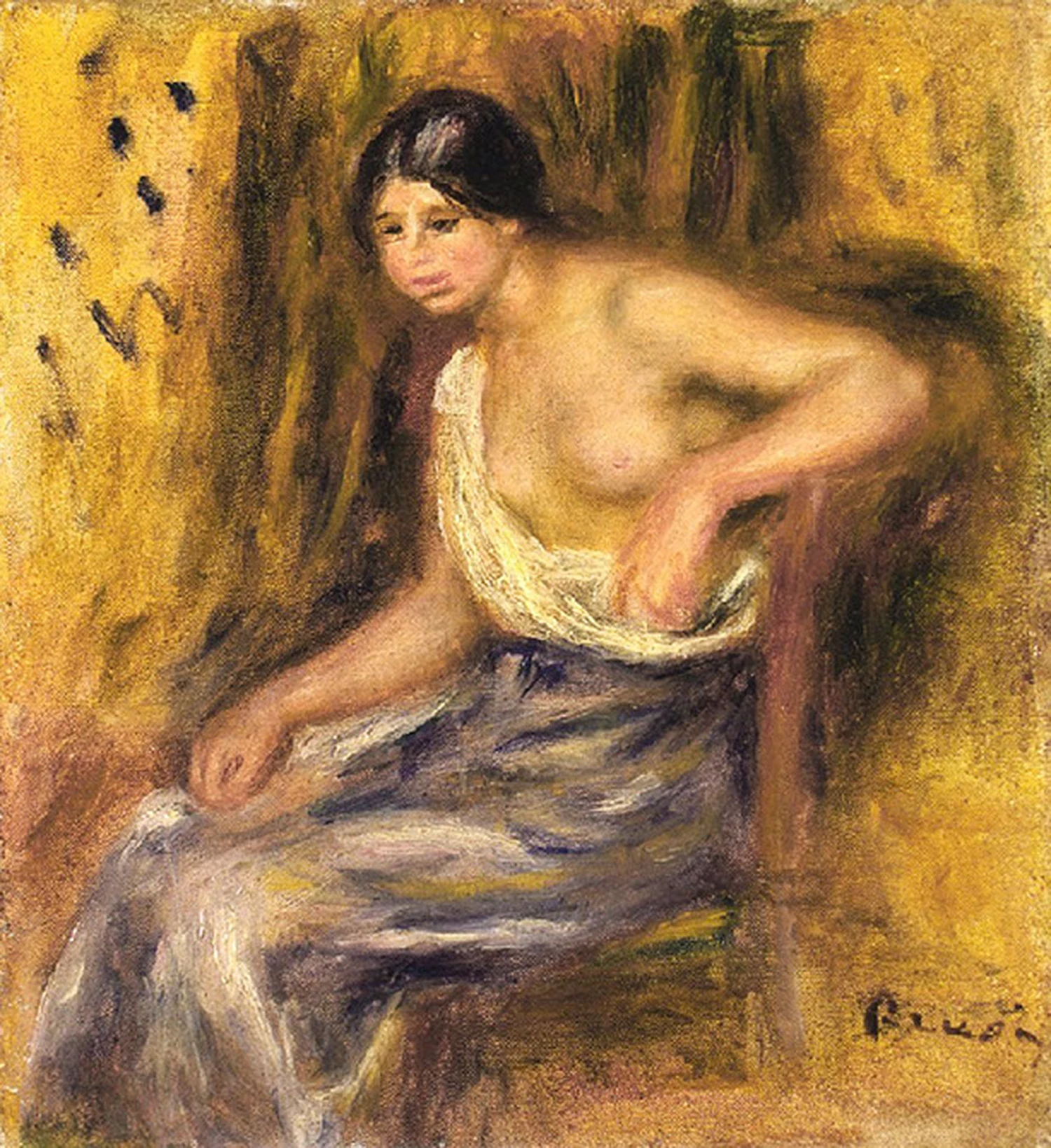Femme assise, Pierre-Auguste Renoir