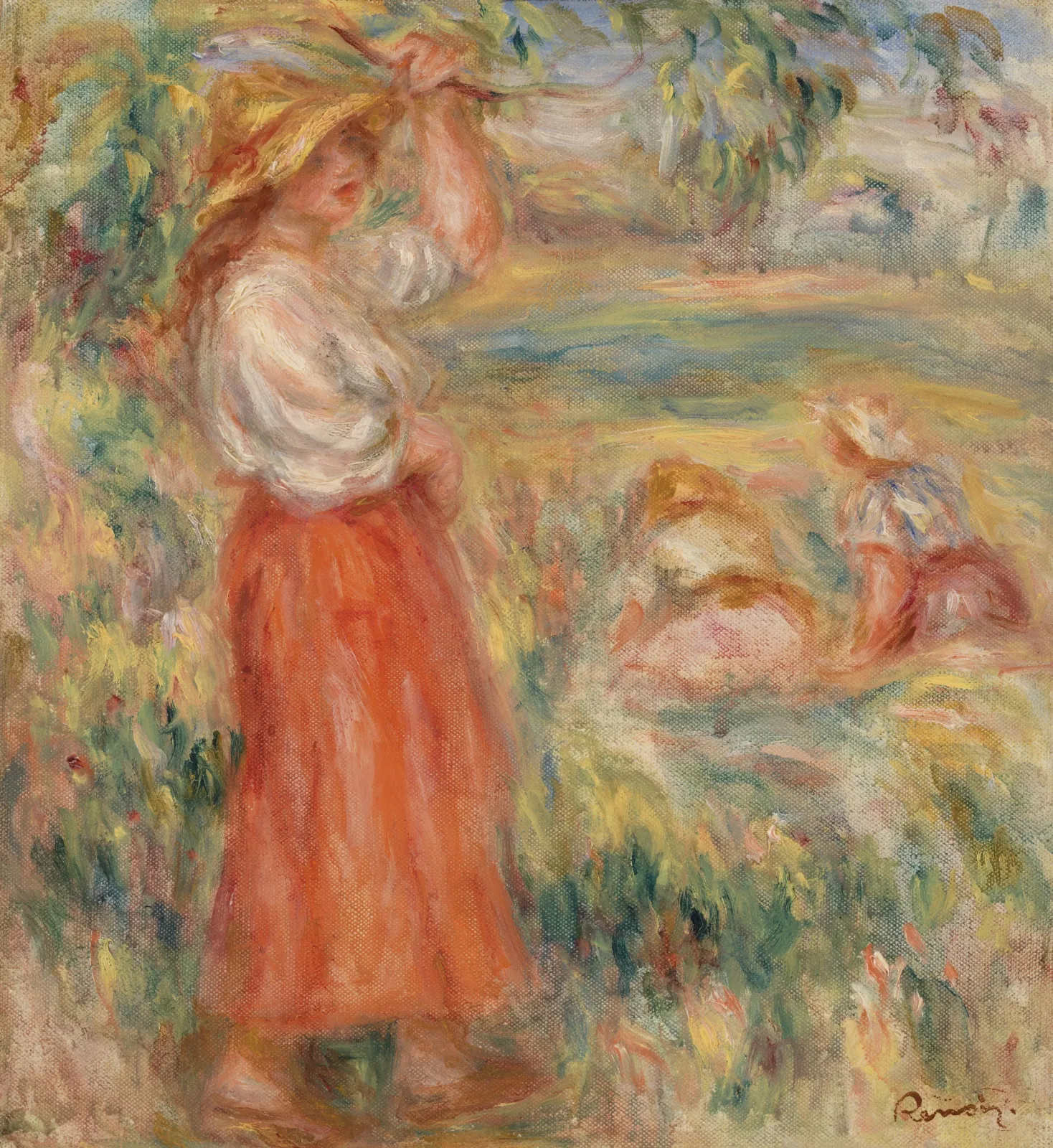 Femmes aux champs, Pierre-Auguste Renoir