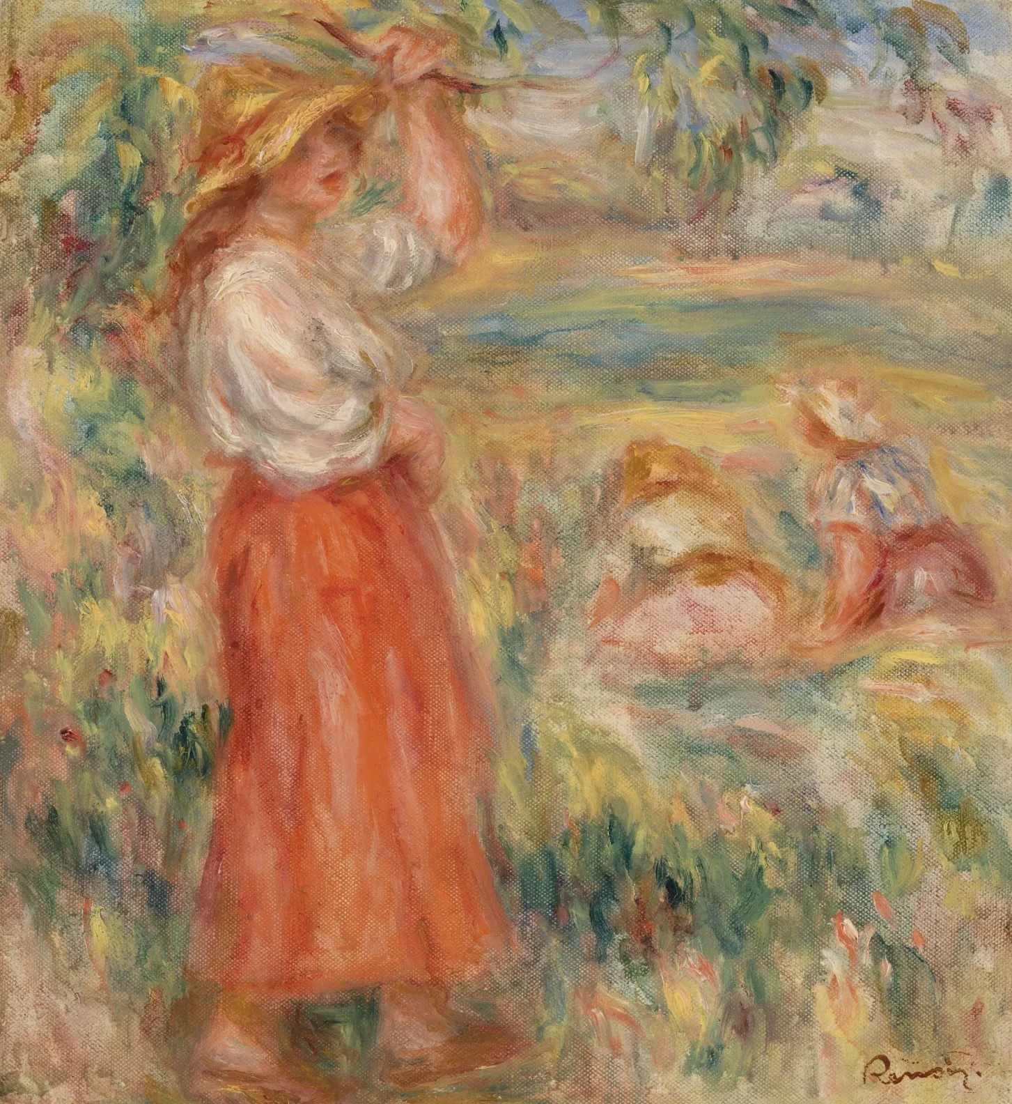 Femmes aux champs, Pierre-Auguste Renoir