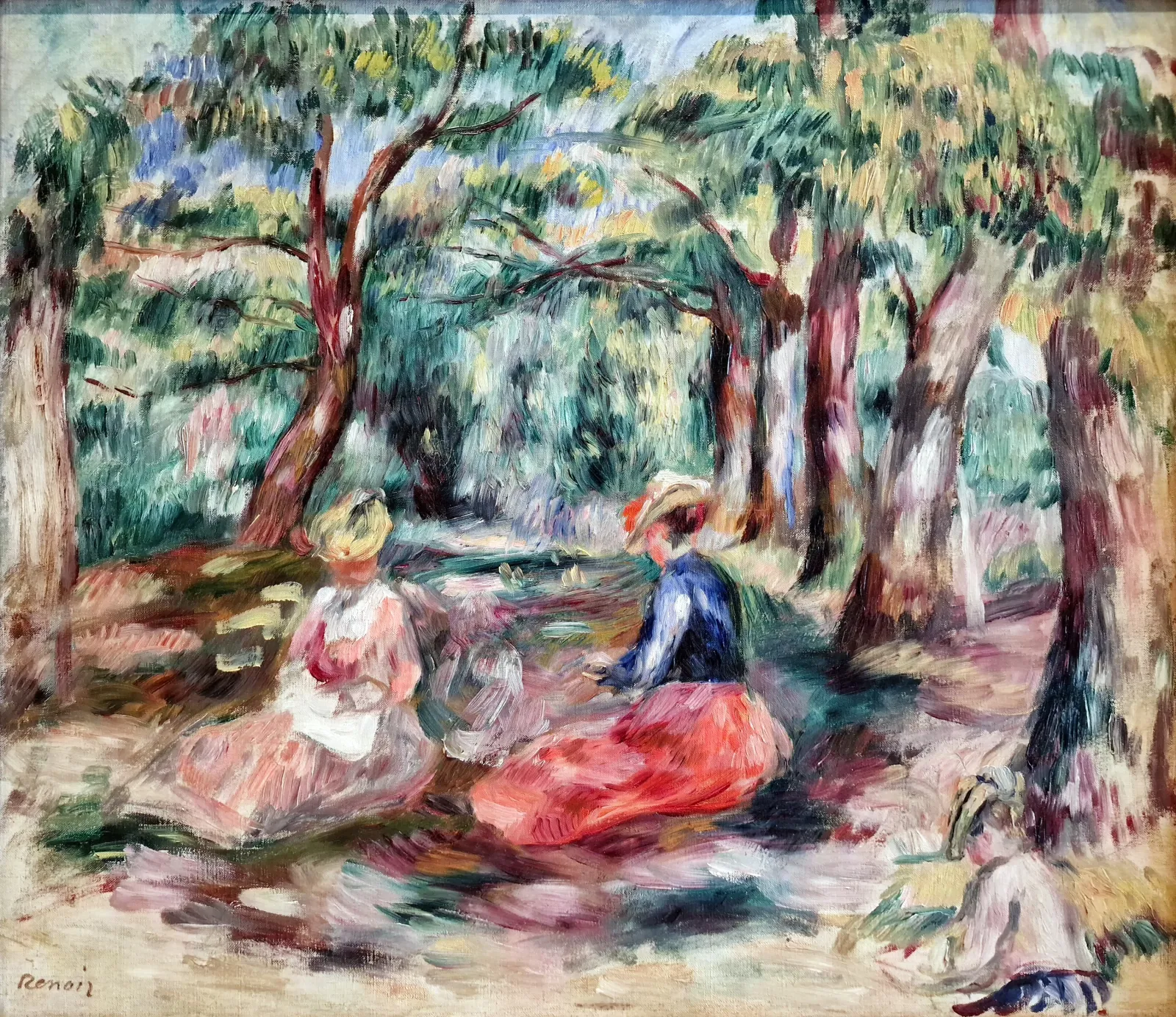 Figures dans le paysage, Pierre-Auguste Renoir