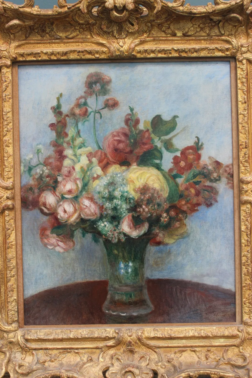 Fleurs dans un vase, Pierre-Auguste Renoir