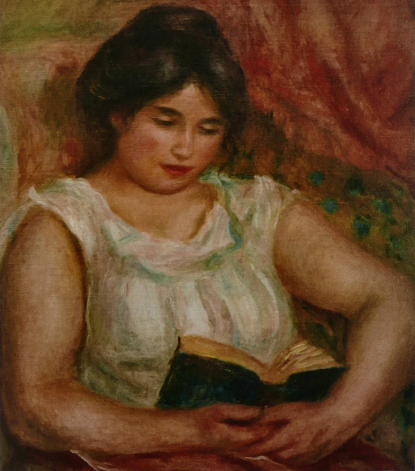 Gabrielle lisant, Pierre-Auguste Renoir