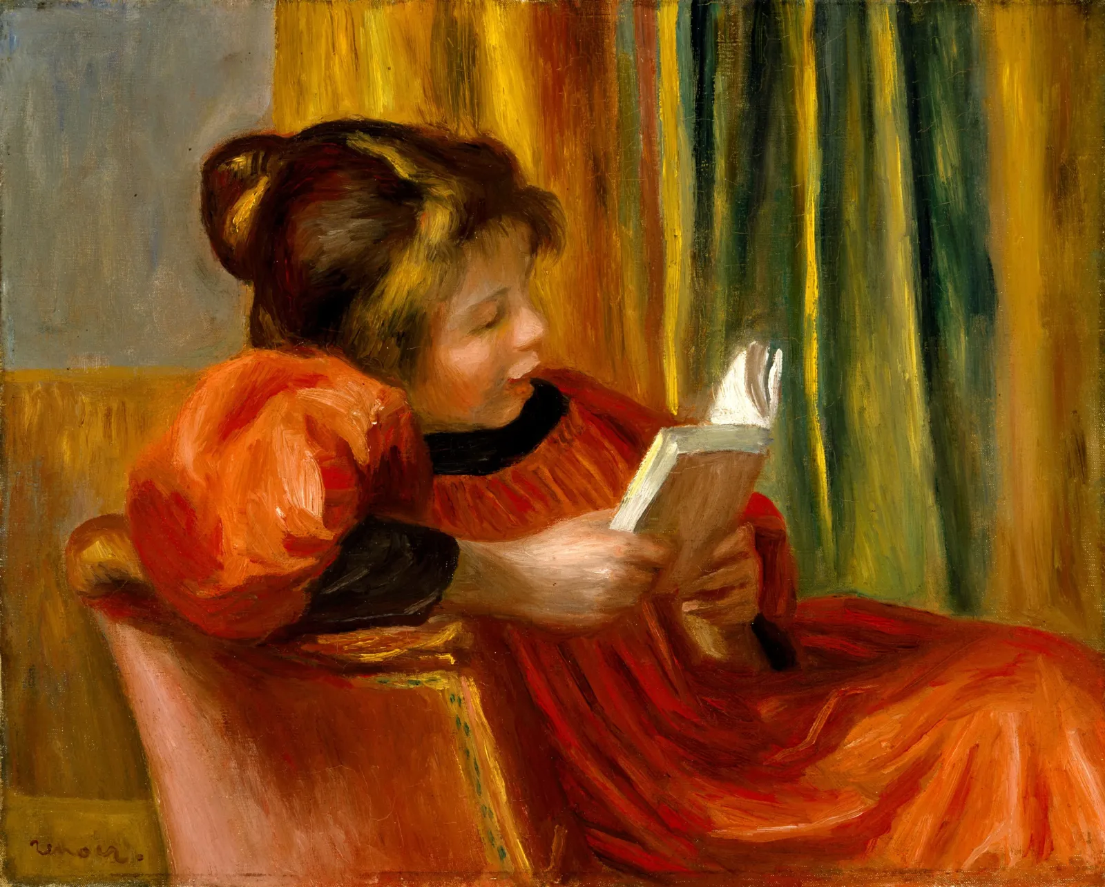 Girl Reading, Pierre-Auguste Renoir