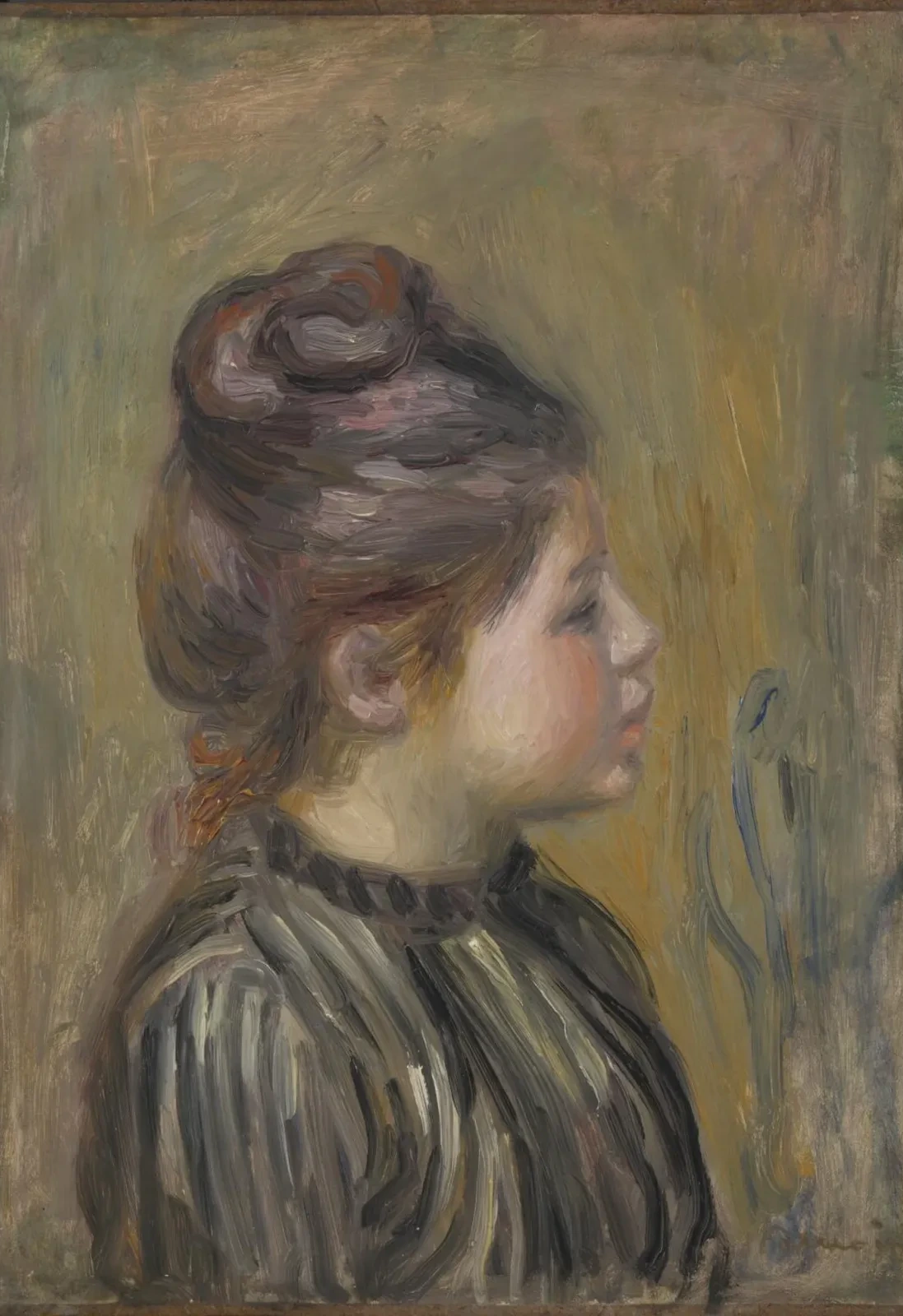 Head of a Girl, Pierre-Auguste Renoir