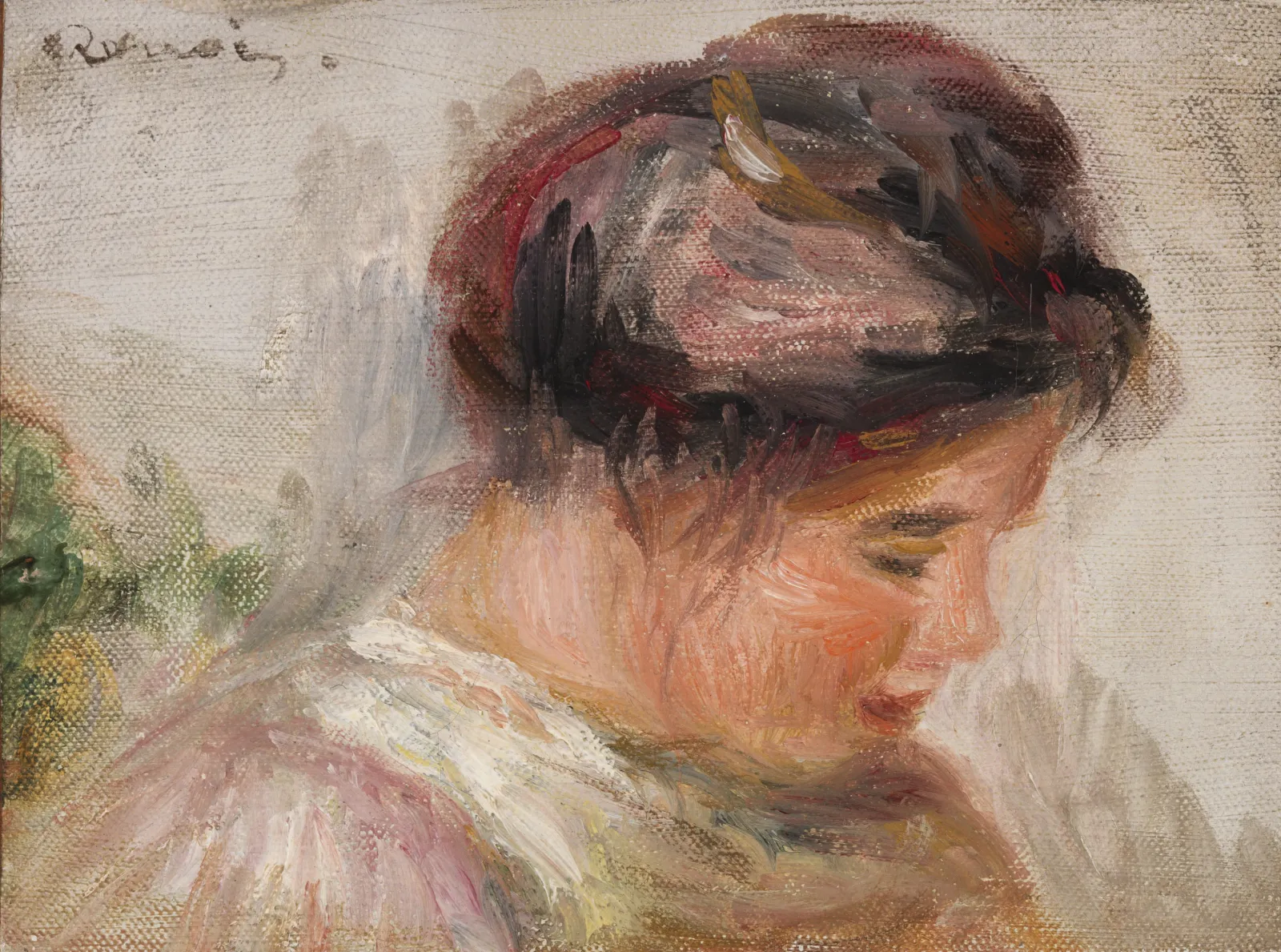 Tête de jeune fille, Pierre-Auguste Renoir