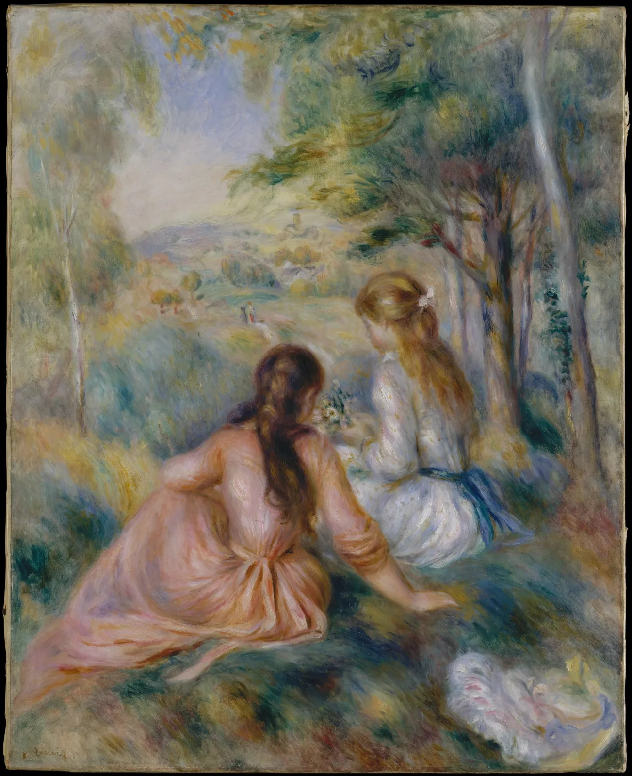 In the Meadow, Pierre-Auguste Renoir