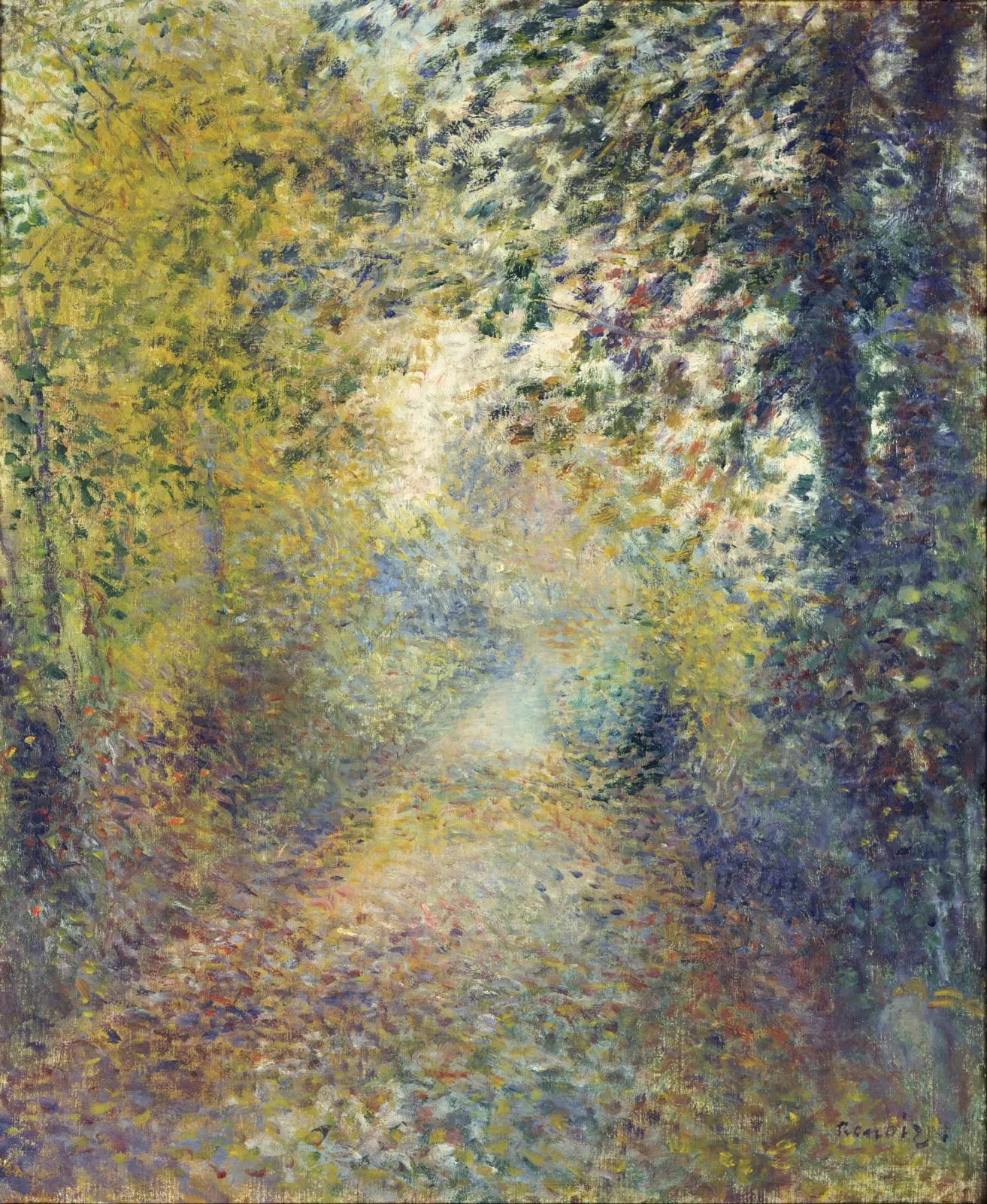 In the Woods, Pierre-Auguste Renoir