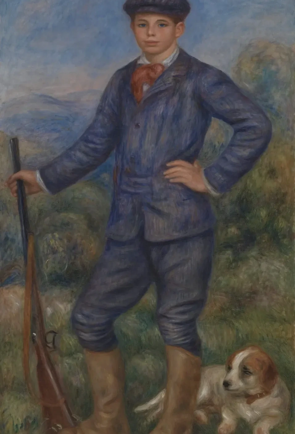 Jean en chasseur, Pierre-Auguste Renoir