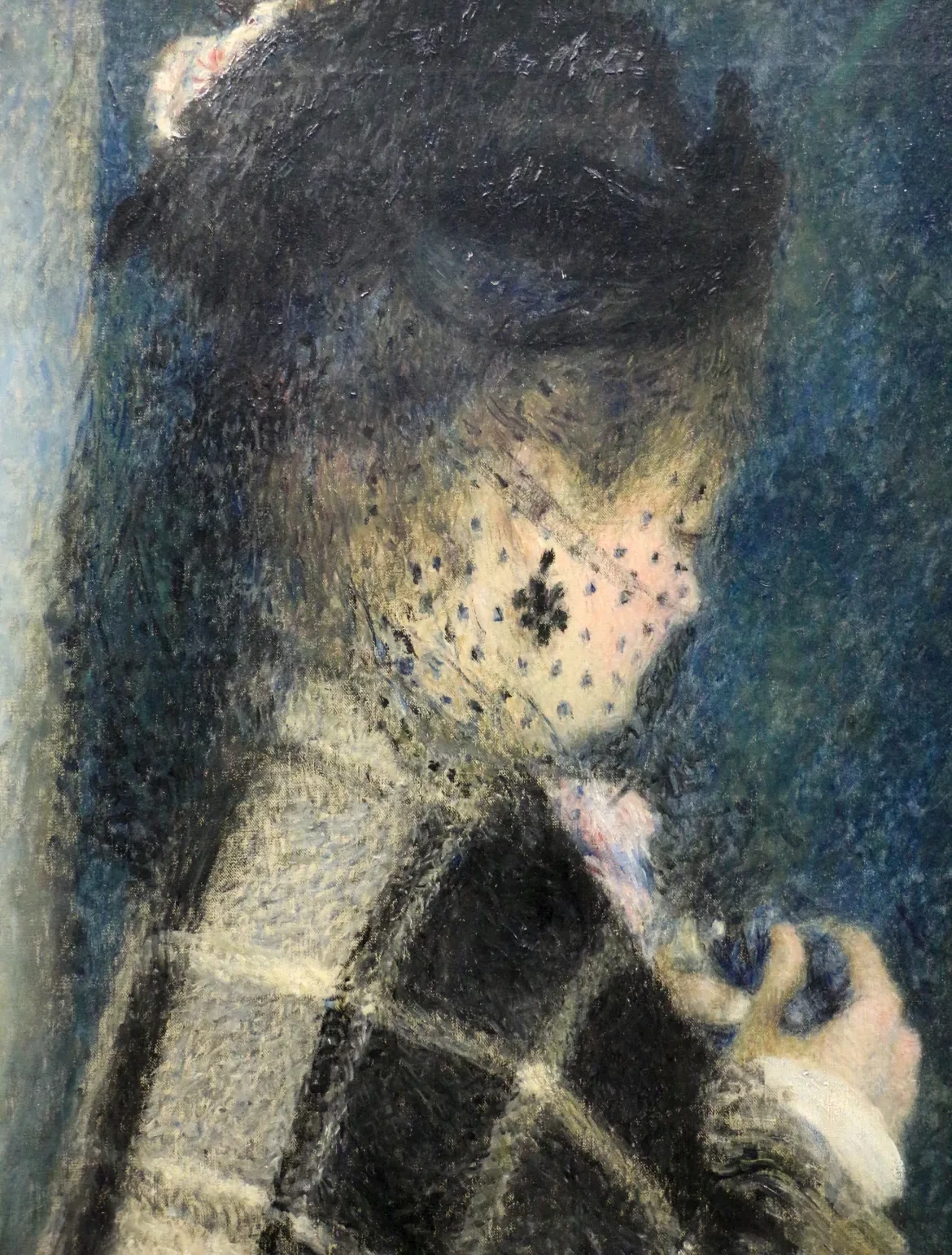 Jeune femme à la voilette, Pierre-Auguste Renoir