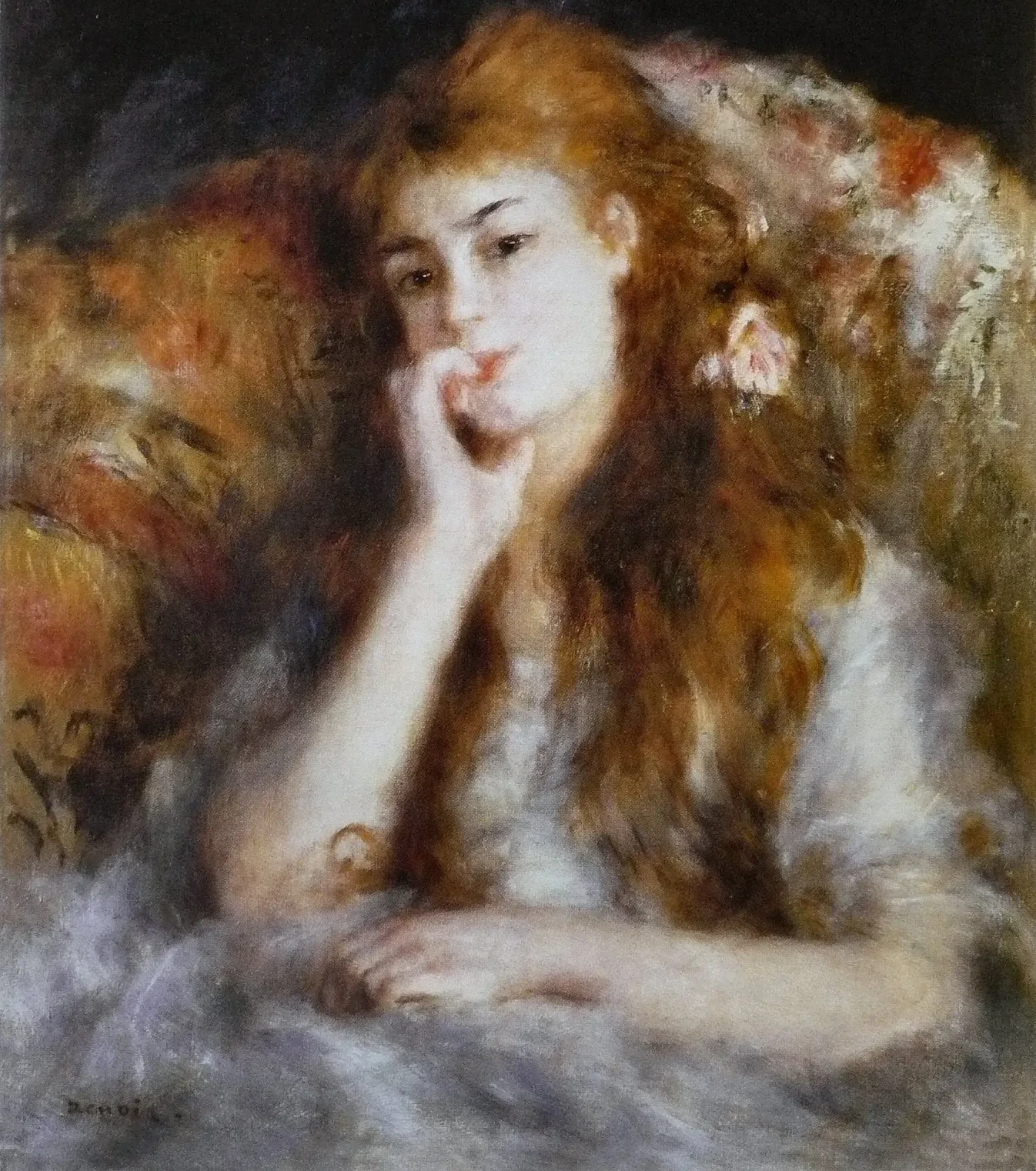 Jeune femme assise, Pierre-Auguste Renoir