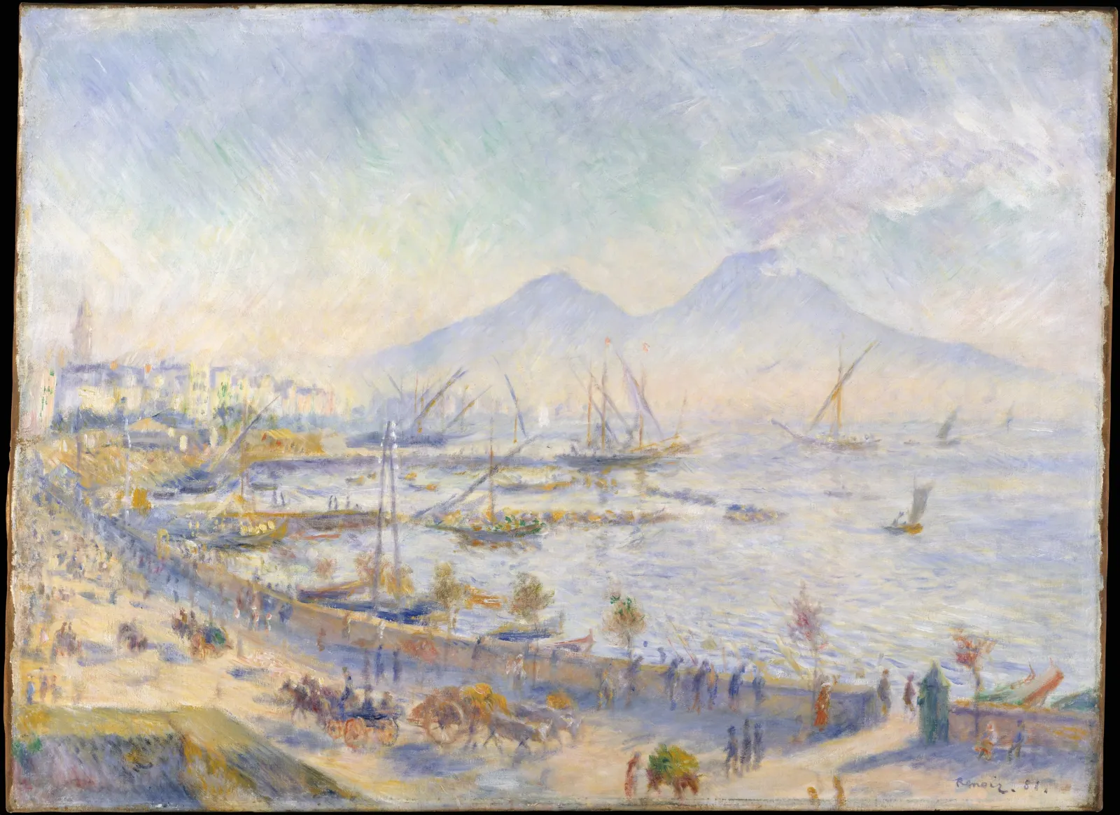 La baie de Naples, Pierre-Auguste Renoir