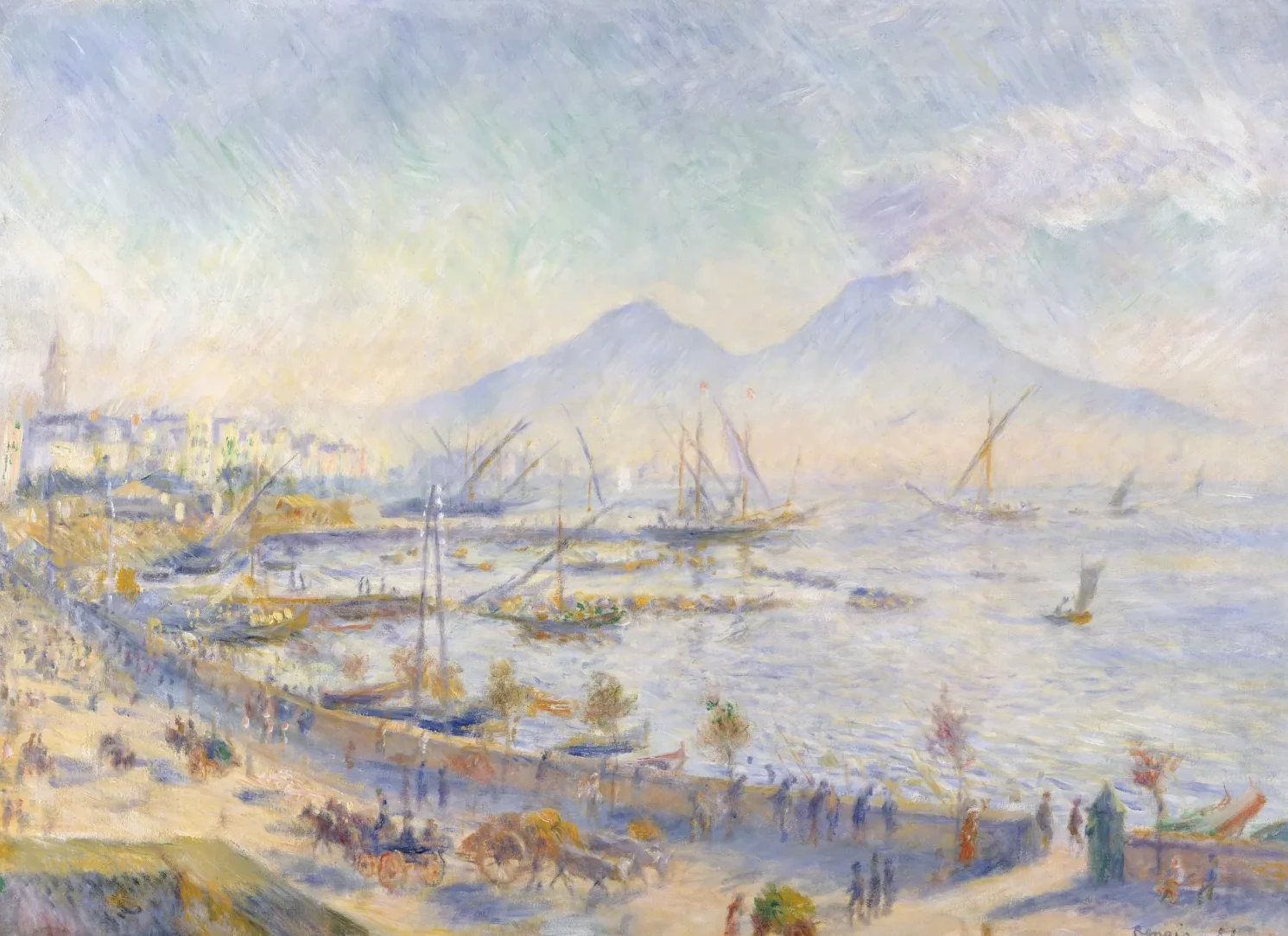 La baie de Naples, Pierre-Auguste Renoir